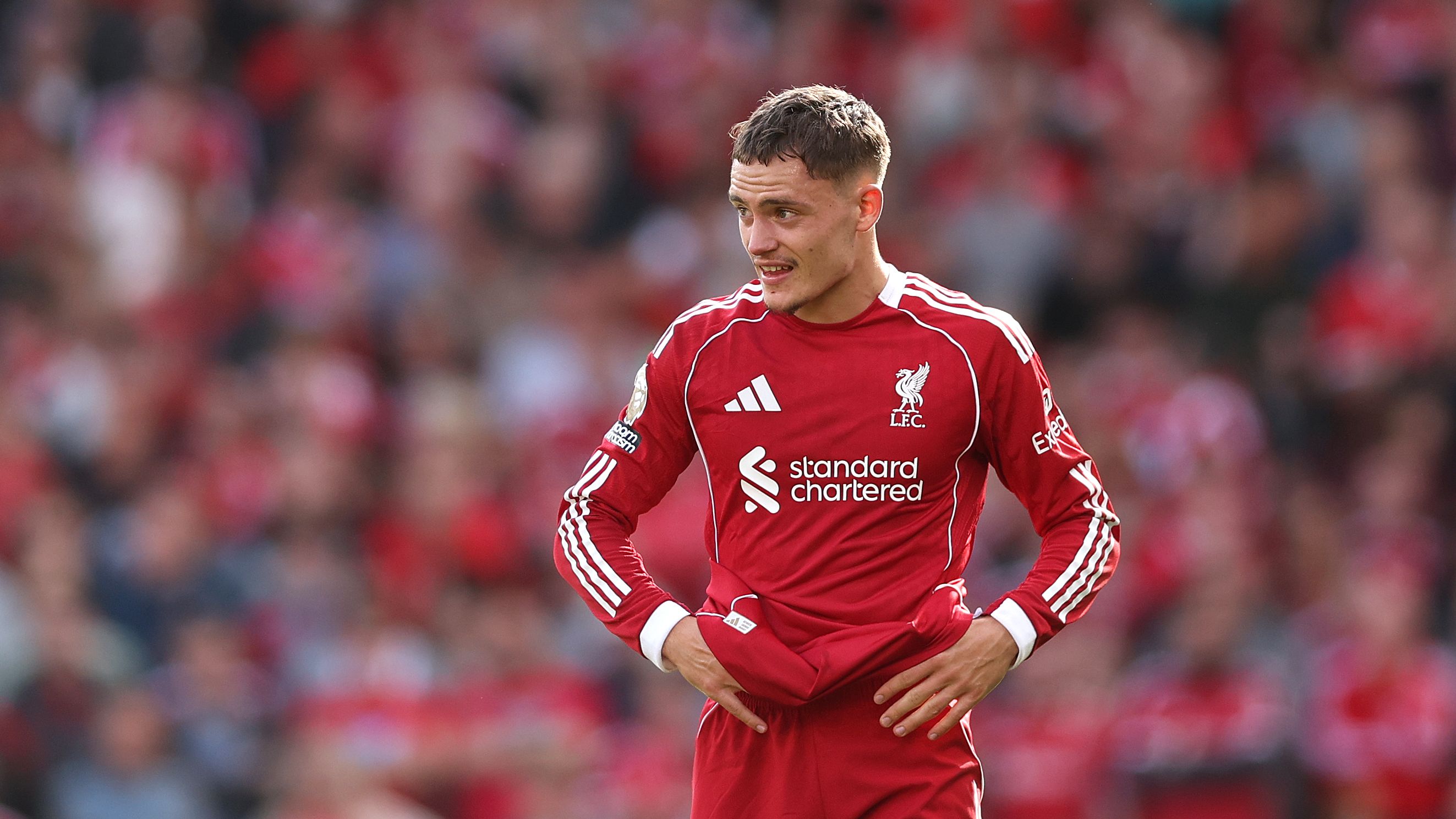 'Make it a difficult night' - Liverpool star Conor Bradley aiming to keep summer signing Florian Wirtz quiet as Northern Ireland eye Germany scalp in World Cup qualifying