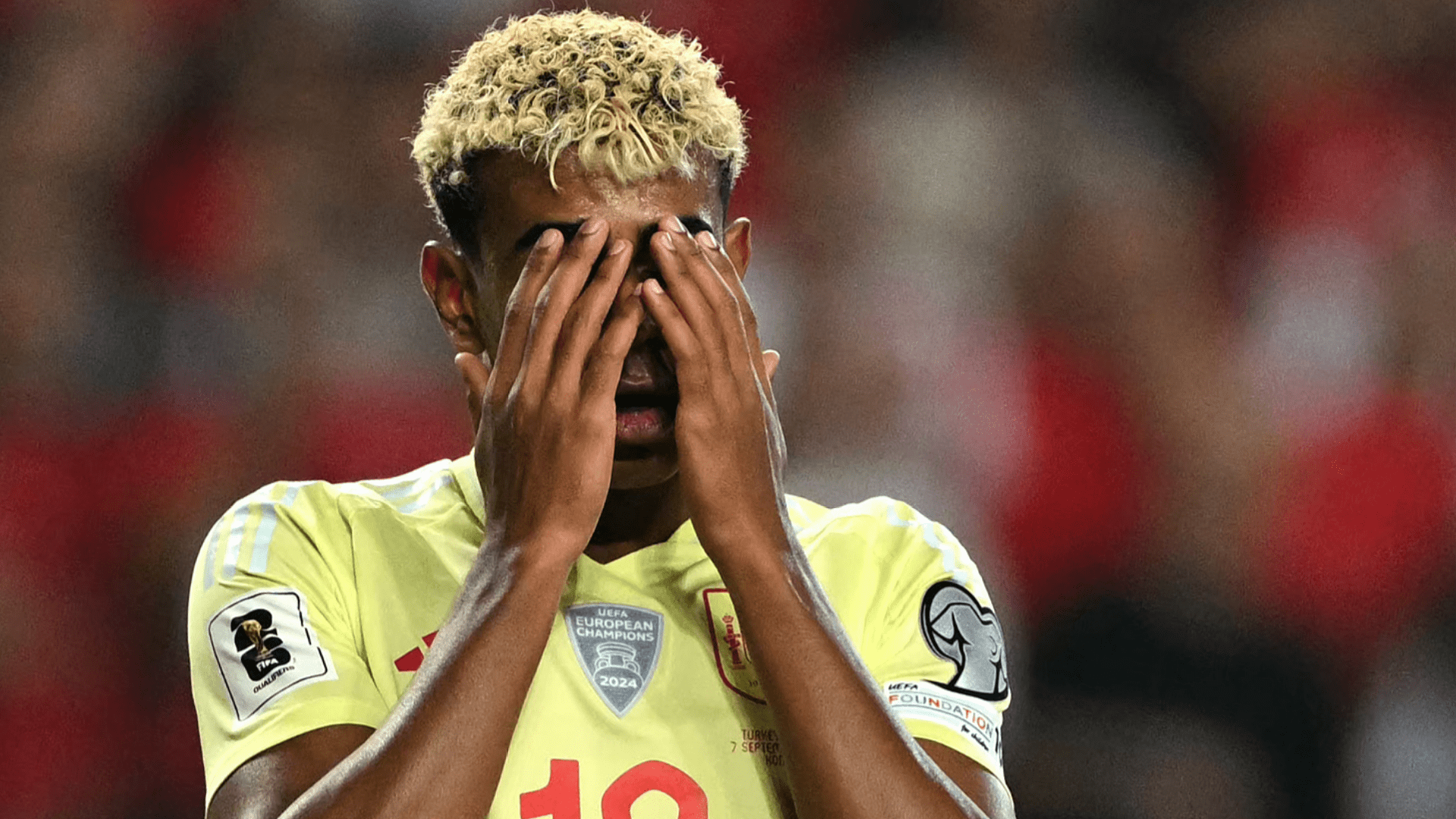 VIDEO: Lamine Yamal stranded?! Barcelona sensation fumes after losing his PASSPORT following Spain's 6-0 rout of Turkey as desperate search proves fruitless