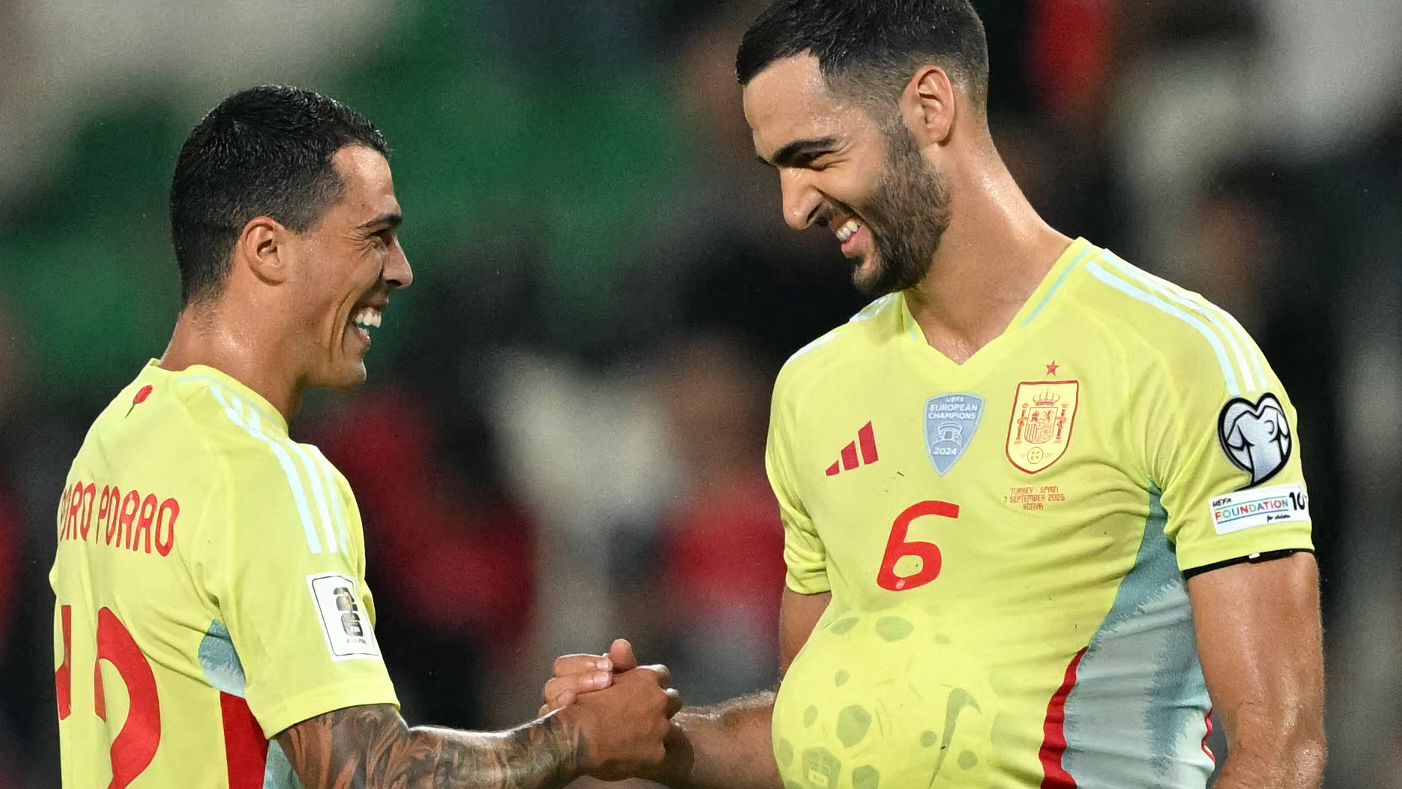 Spain vs Turkey player ratings: Hat-trick hero Mikel Merino leads sensational La Roja to 6-0 victory as Lamine Yamal & Pedri also run riot in World Cup qualifying rout