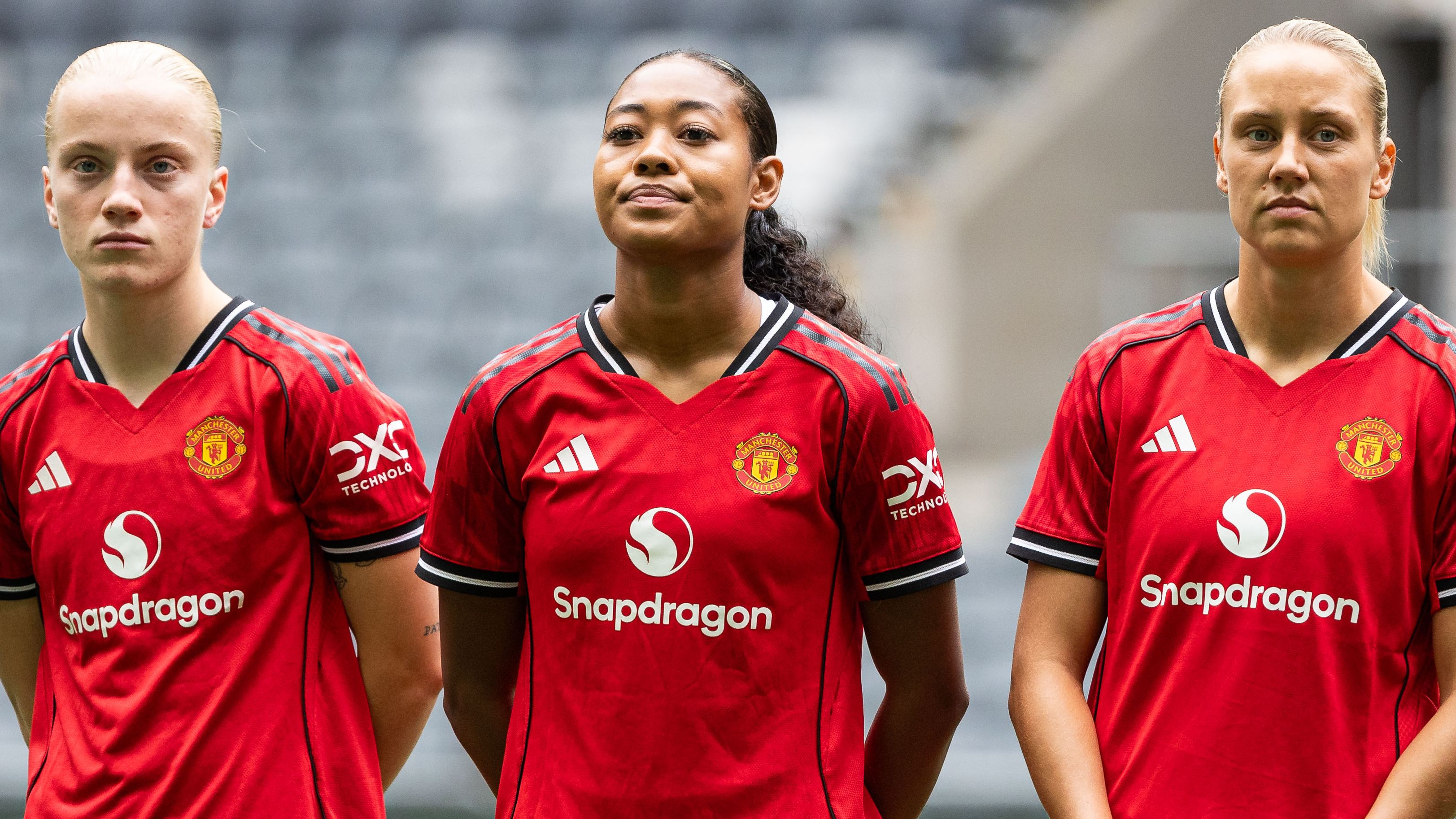Man Utd player ratings vs Leicester: WSL title warning sent! Marc Skinner's side kick off campaign with thumping win as Ella Toone, Elisabeth Terland and Melvine Malard put Foxes to the sword
