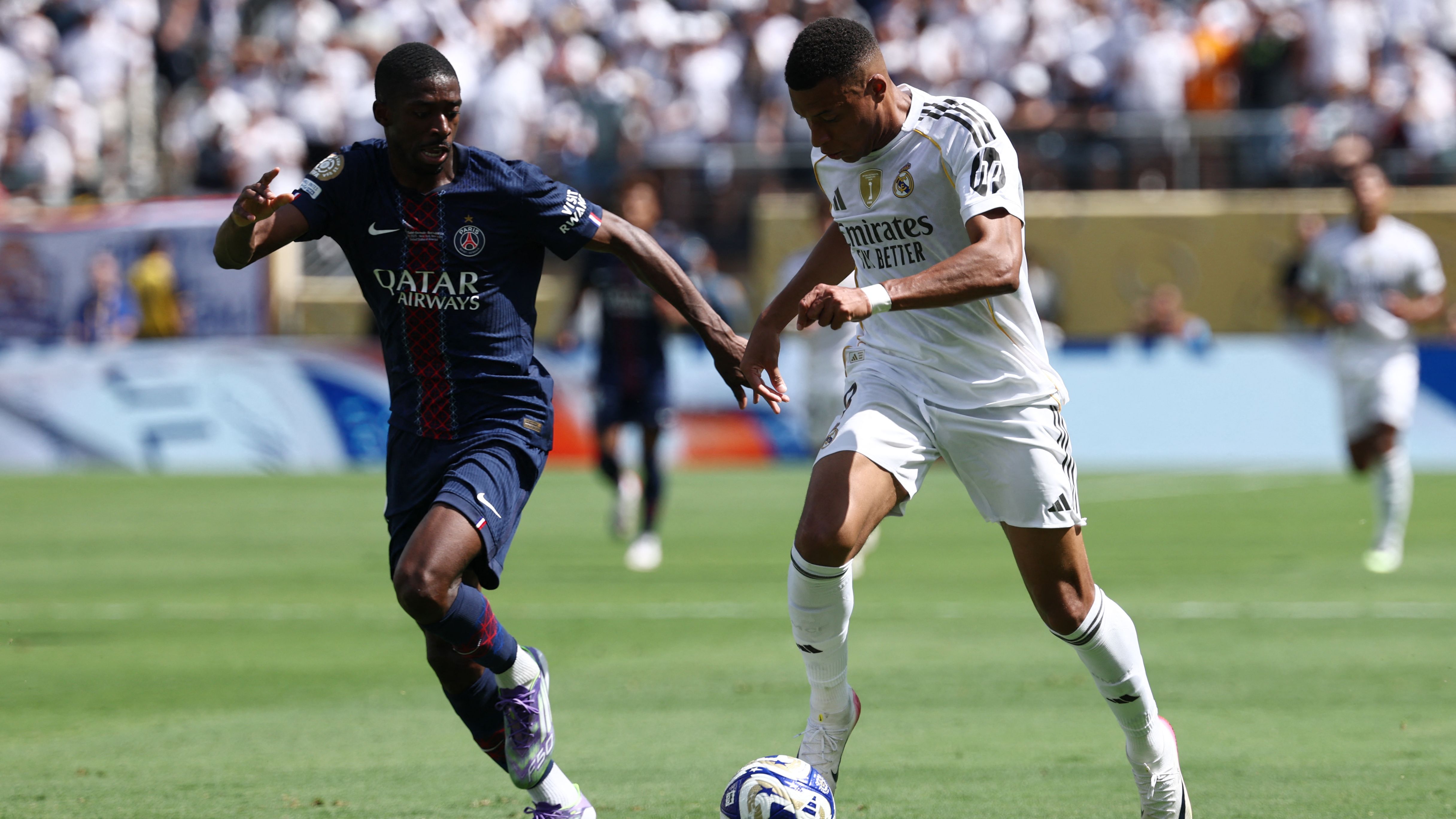 "أتمنى أن يفوز بها" - كيليان مبابي يسخر من لامين يامال بينما يدعم نجم ريال مدريد زميله السابق في باريس سان جيرمان عثمان ديمبيلي للتغلب على مراهق برشلونة للفوز بالكرة الذهبية
