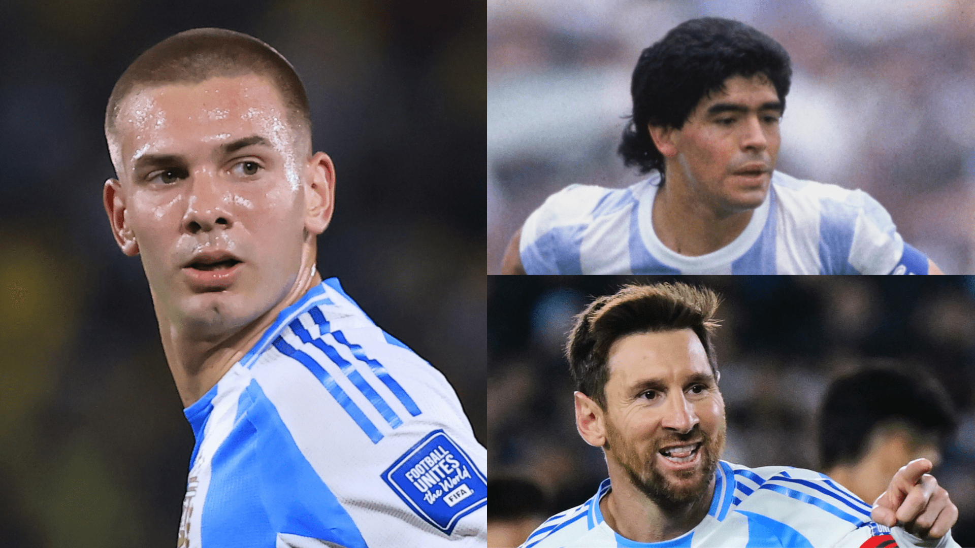 فرانكو ماستانتونو يحطم رقم دييغو مارادونا عندما يرتدي لاعب ريال مدريد الشاب رقم ليونيل ميسي في هزيمة الأرجنتين