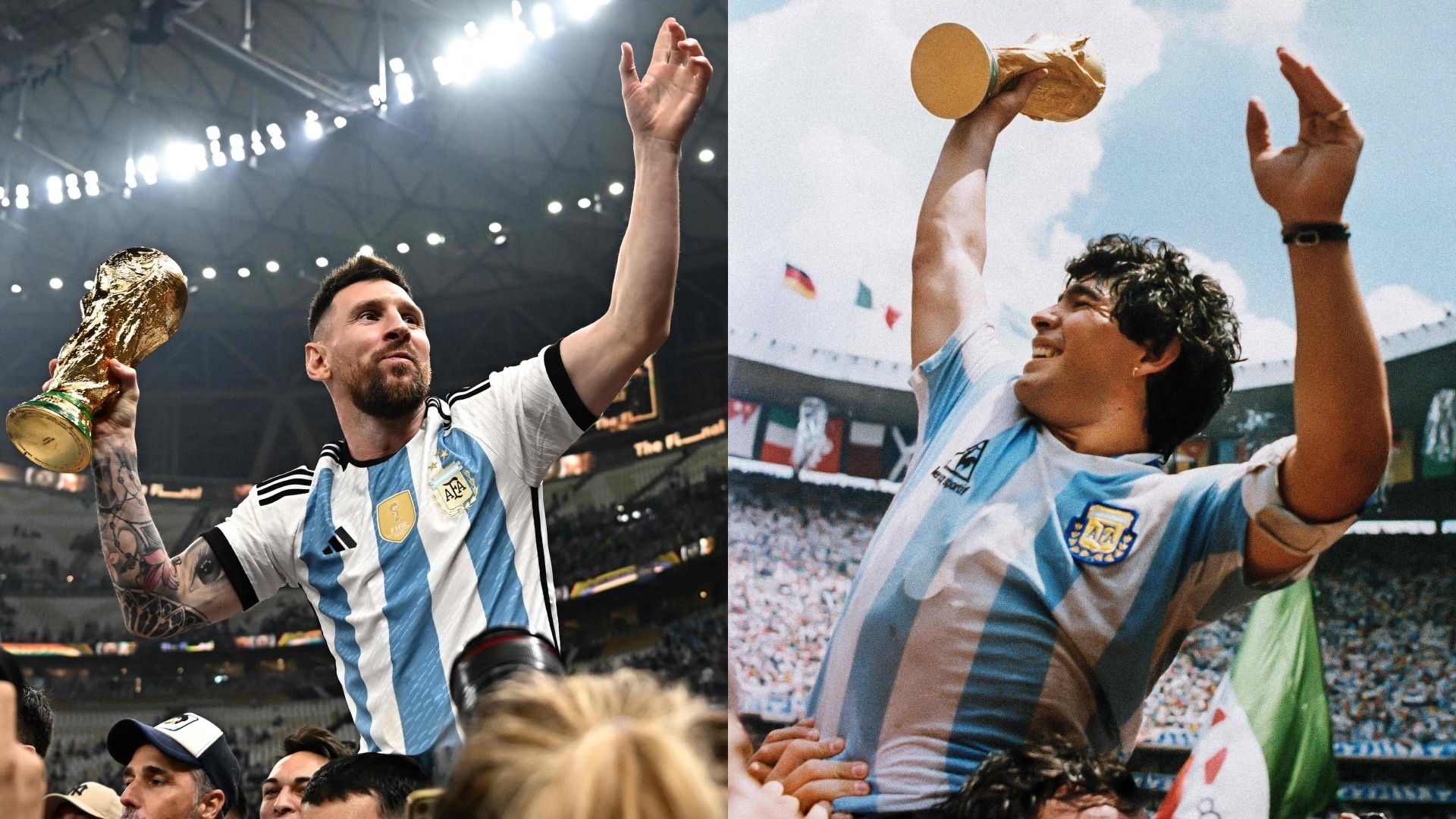 فرانكو ماستانتونو يحطم رقم دييغو مارادونا عندما يرتدي لاعب ريال مدريد الشاب رقم ليونيل ميسي في هزيمة الأرجنتين