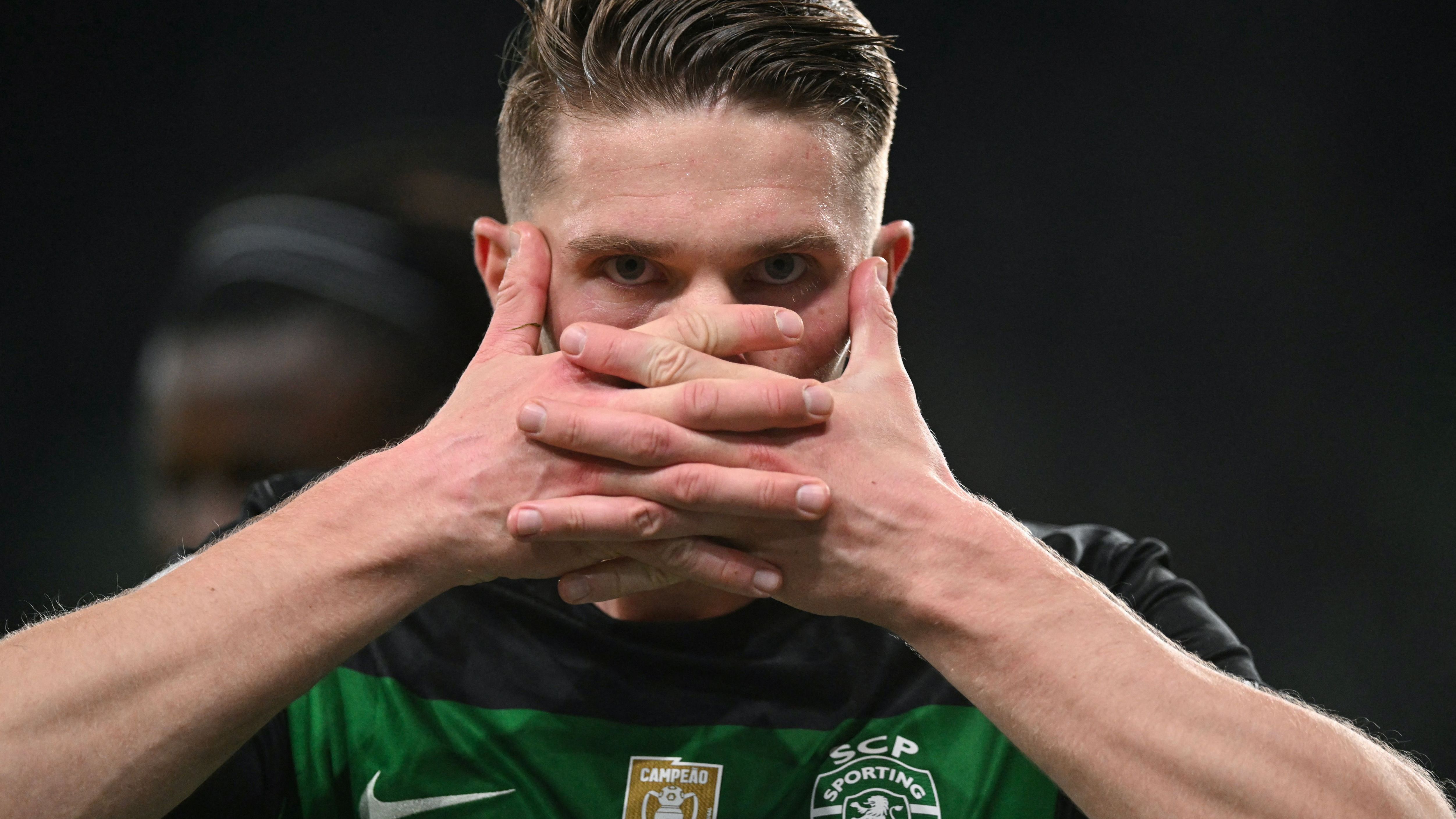 Cameroonian sprinter rebrands Arsenal star Viktor Gyokeres' trademark celebration to 'pirate mask' as track runner explains new meaning behind gesture