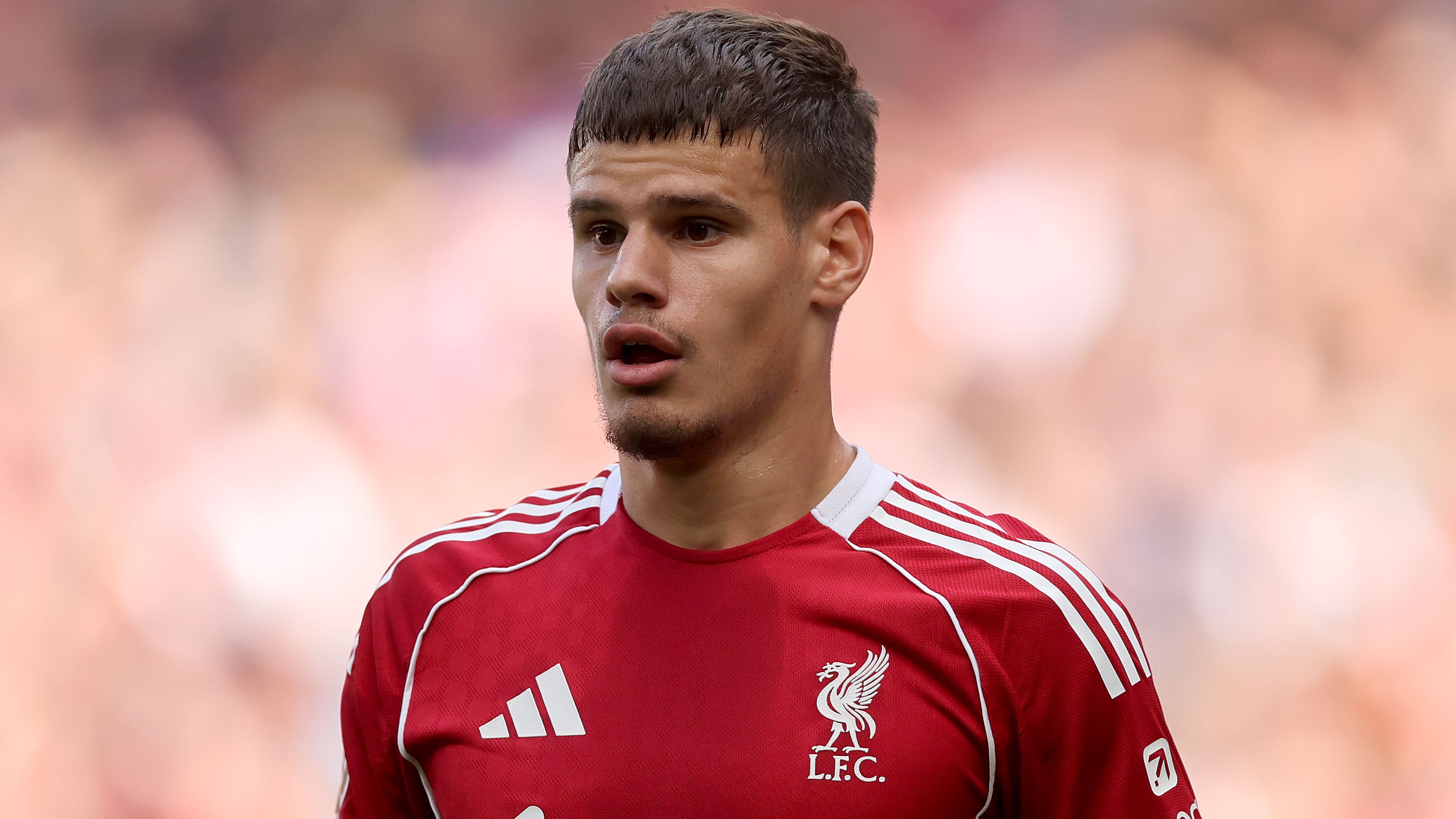 'Muppet' Milos Kerkez told he has 'mashed potato for brains' after being hooked during calamitous first half of Liverpool's trip to Burnley