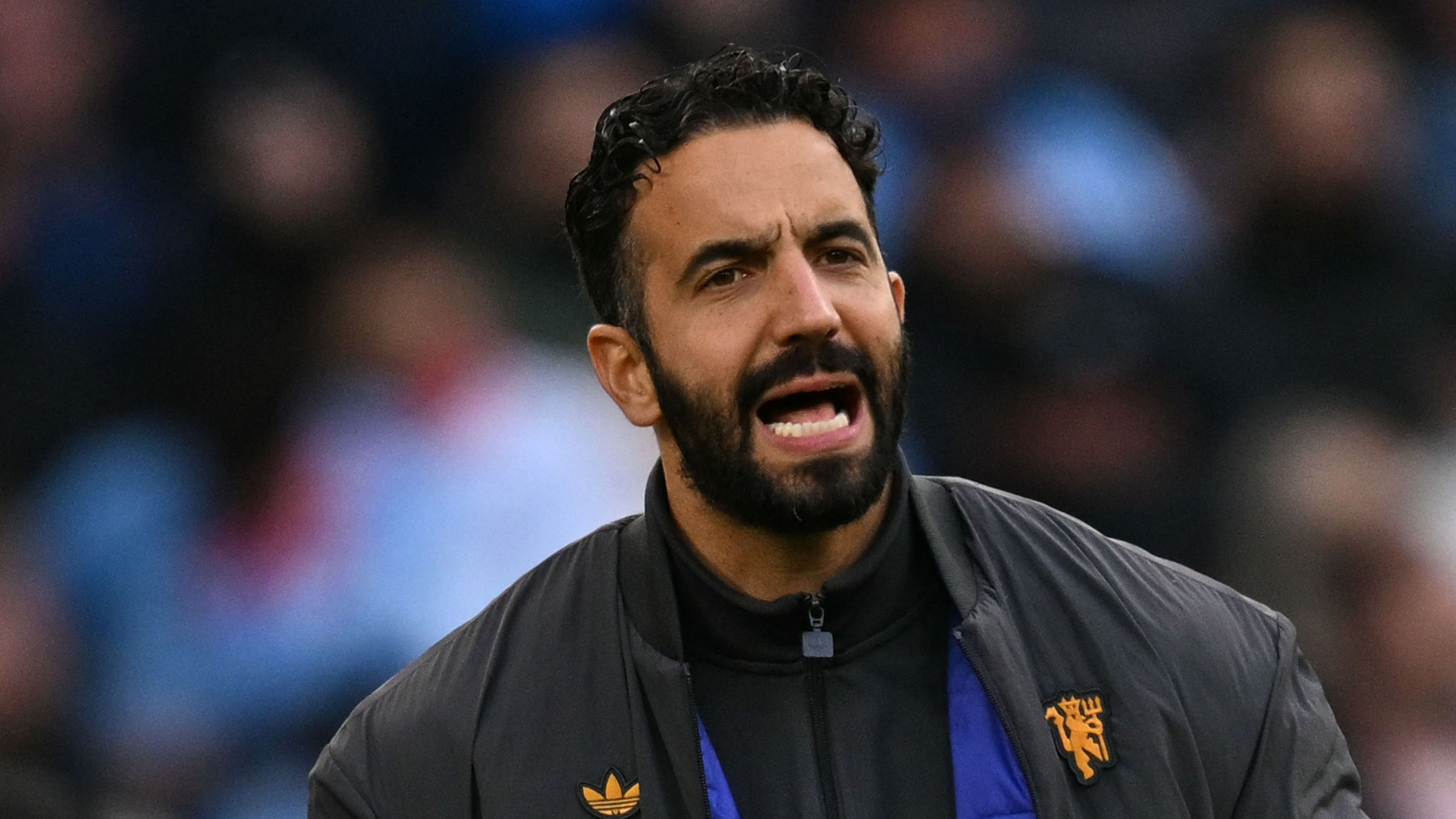 Ruben Amorim tipped to be offered Man Utd escape route after presidential hopeful jets in to watch Red Devils in derby disaster against Man City
