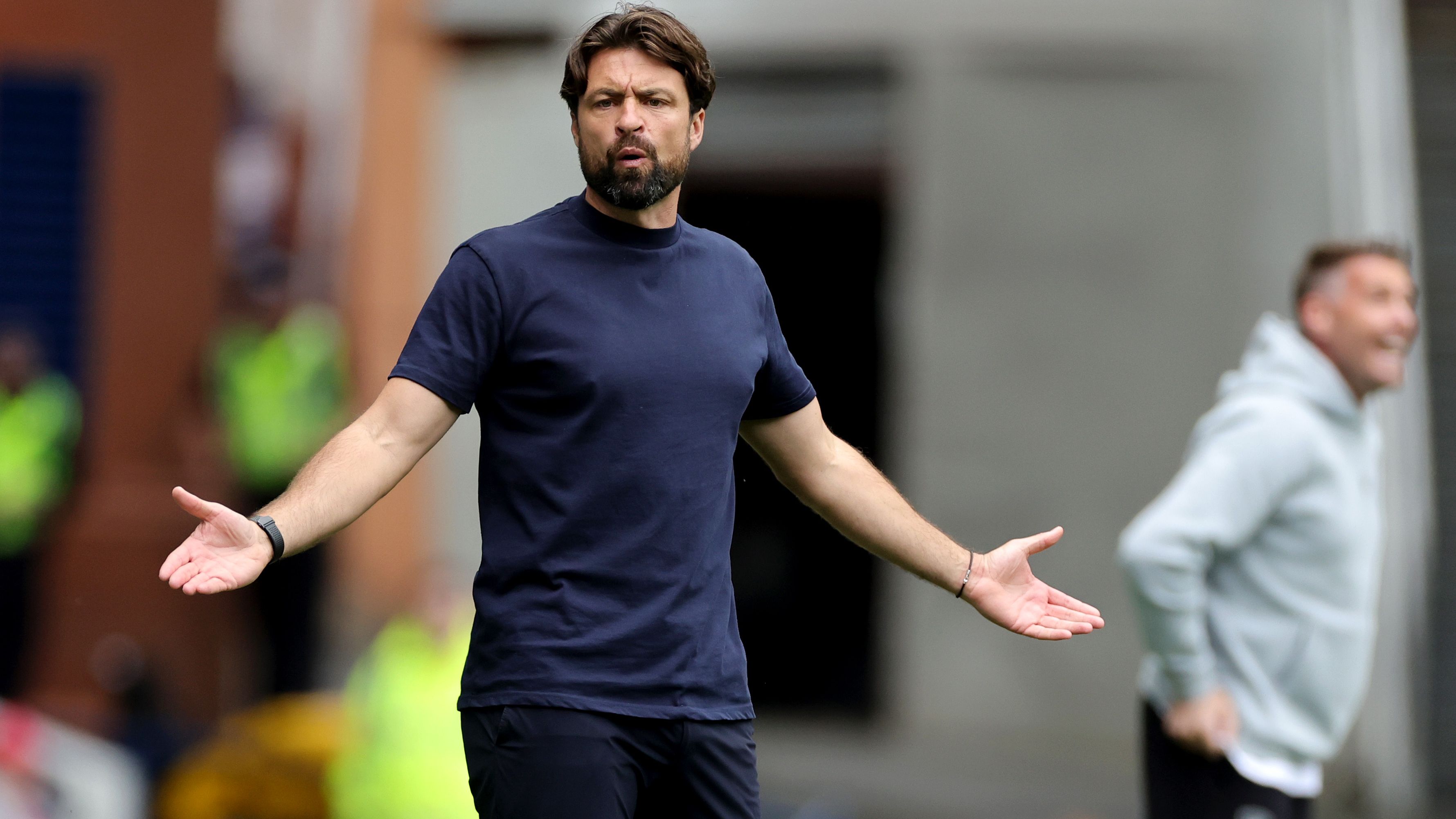 Under-fire Rangers boss Russell Martin brutally branded a 'shallow Pep Guardiola imposter' after nightmare season continues with home defeat to Hearts