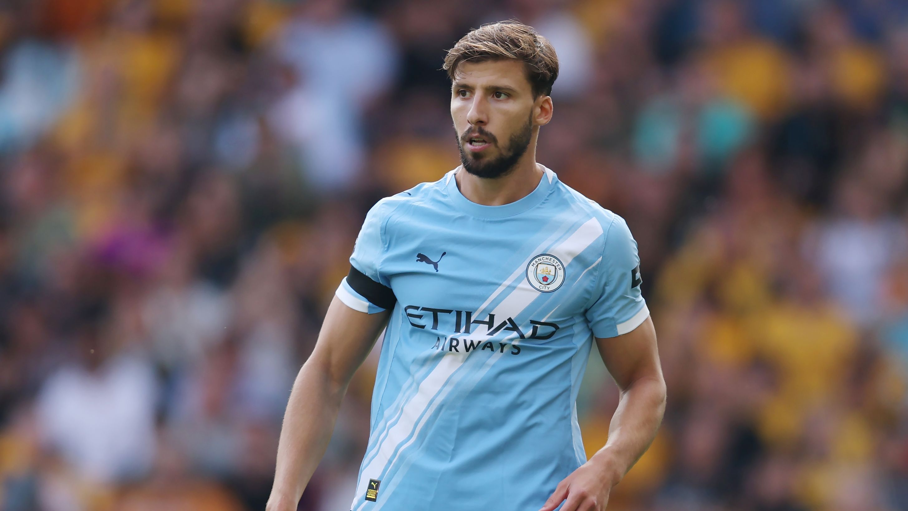 Arsenal's mind games aren't working! Ruben Dias insists he 'doesn't care' about Man City's new rivalry with Gunners as Pep Guardiola's side look to avenge 5-1 loss at Emirates Stadium