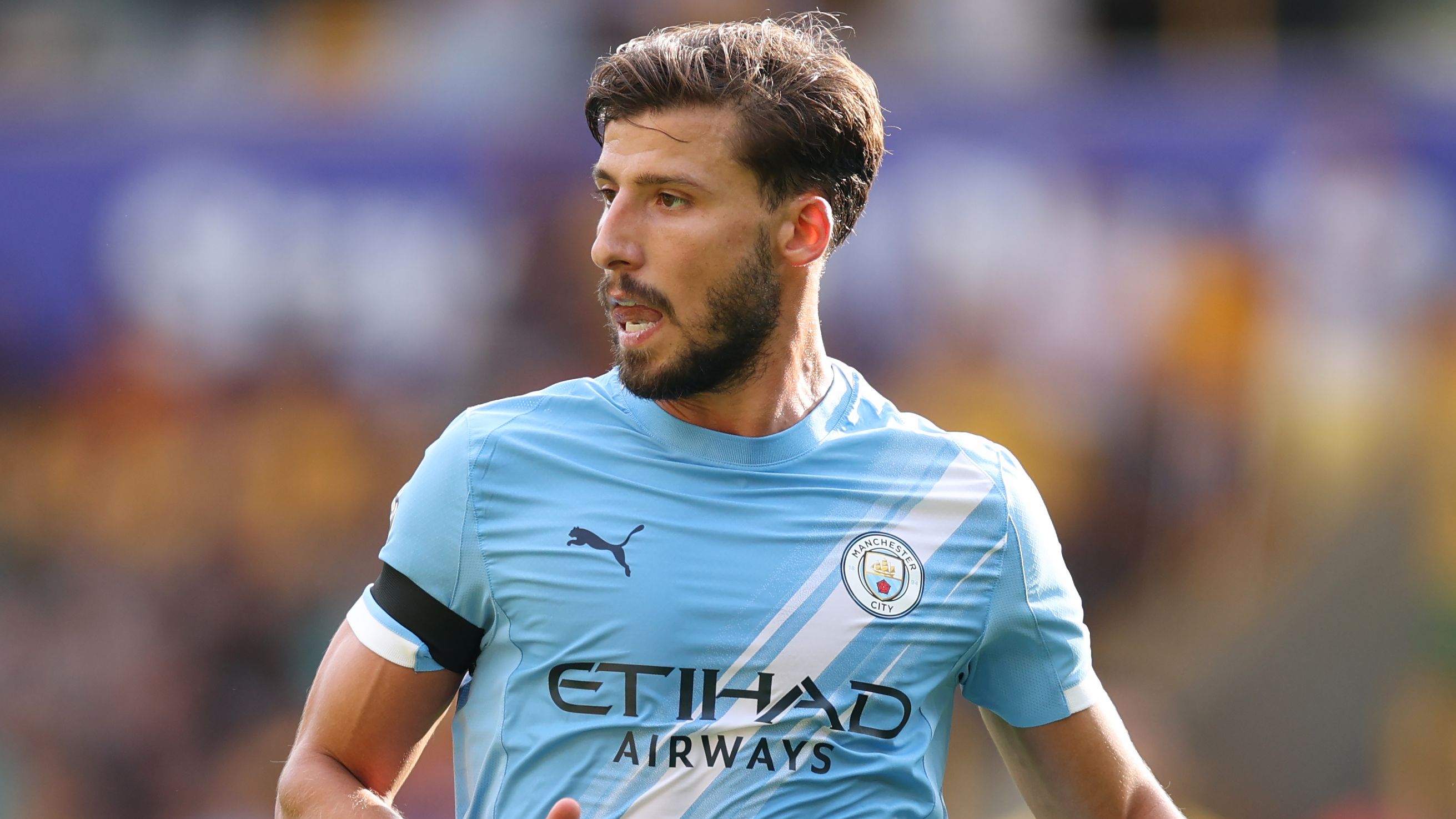 Arsenal's mind games aren't working! Ruben Dias insists he 'doesn't care' about Man City's new rivalry with Gunners as Pep Guardiola's side look to avenge 5-1 loss at Emirates Stadium