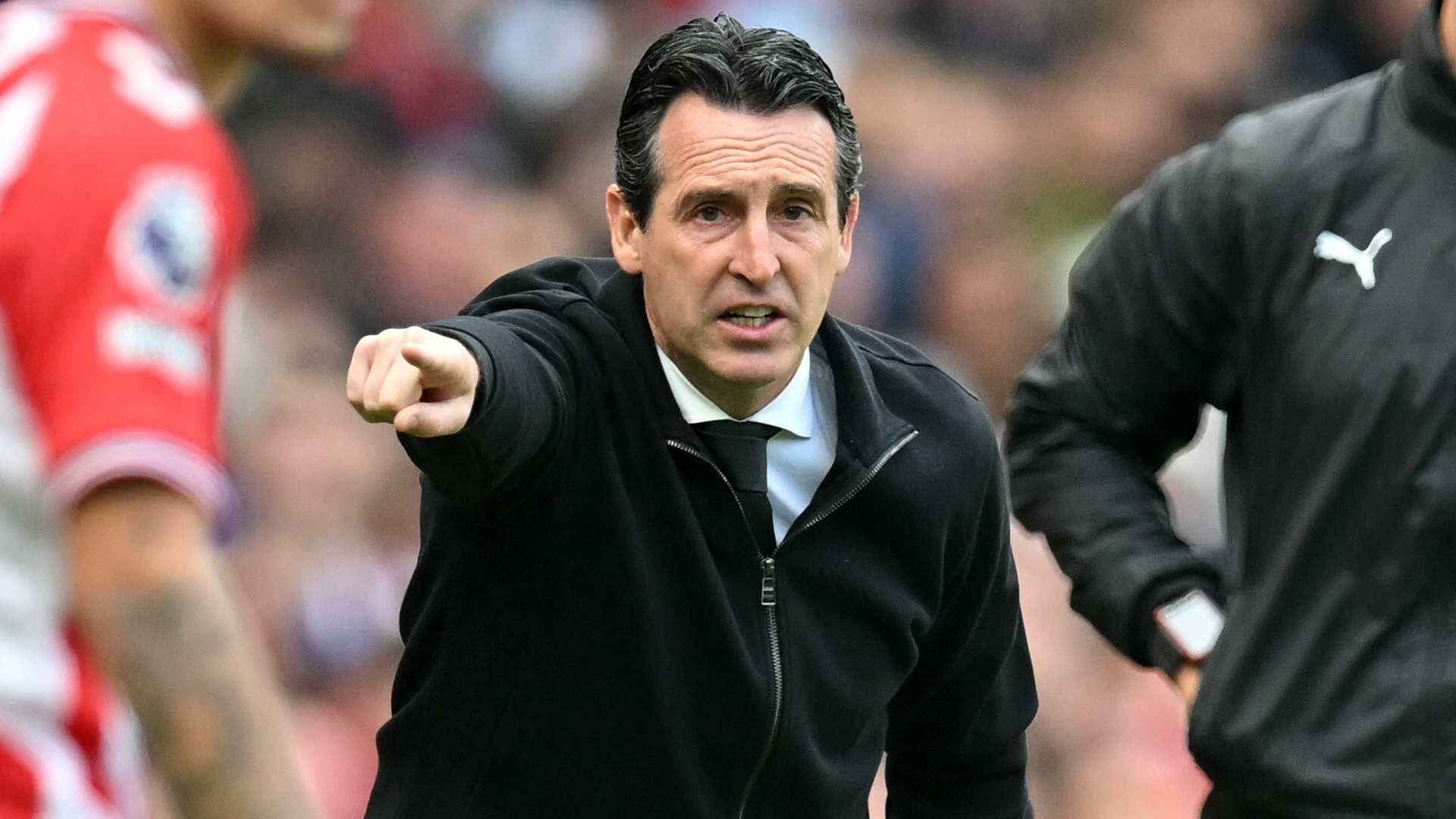 Furious Unai Emery tears into 'lazy' Aston Villa players after 'frustrating' draw with 10-man Sunderland