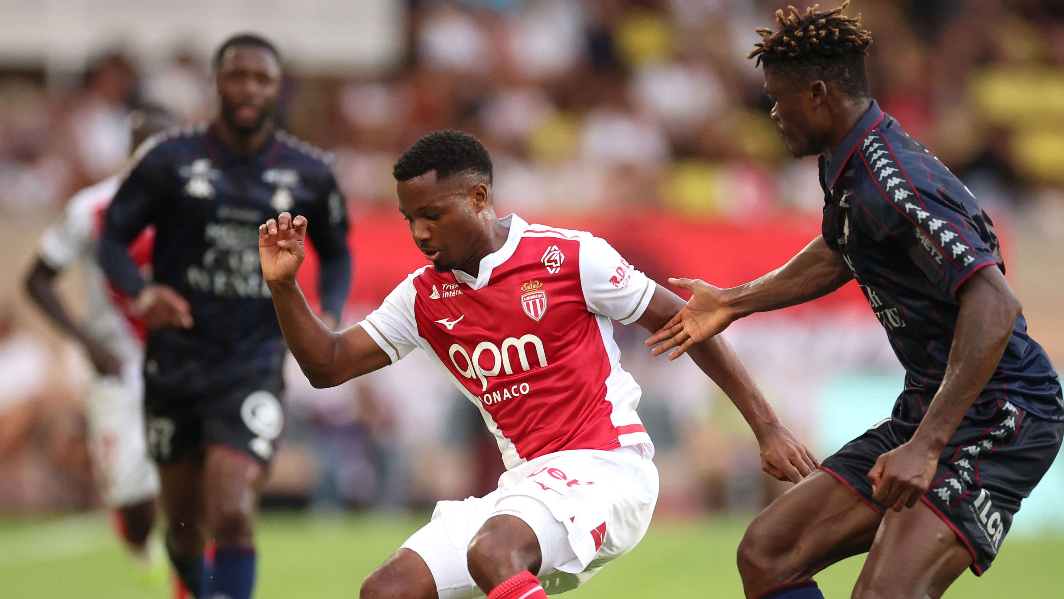 Ansu Fati 'feeling great' after scoring first Monaco goal just one minute after he came on as ex-Barcelona star nets a double in big Ligue 1 win