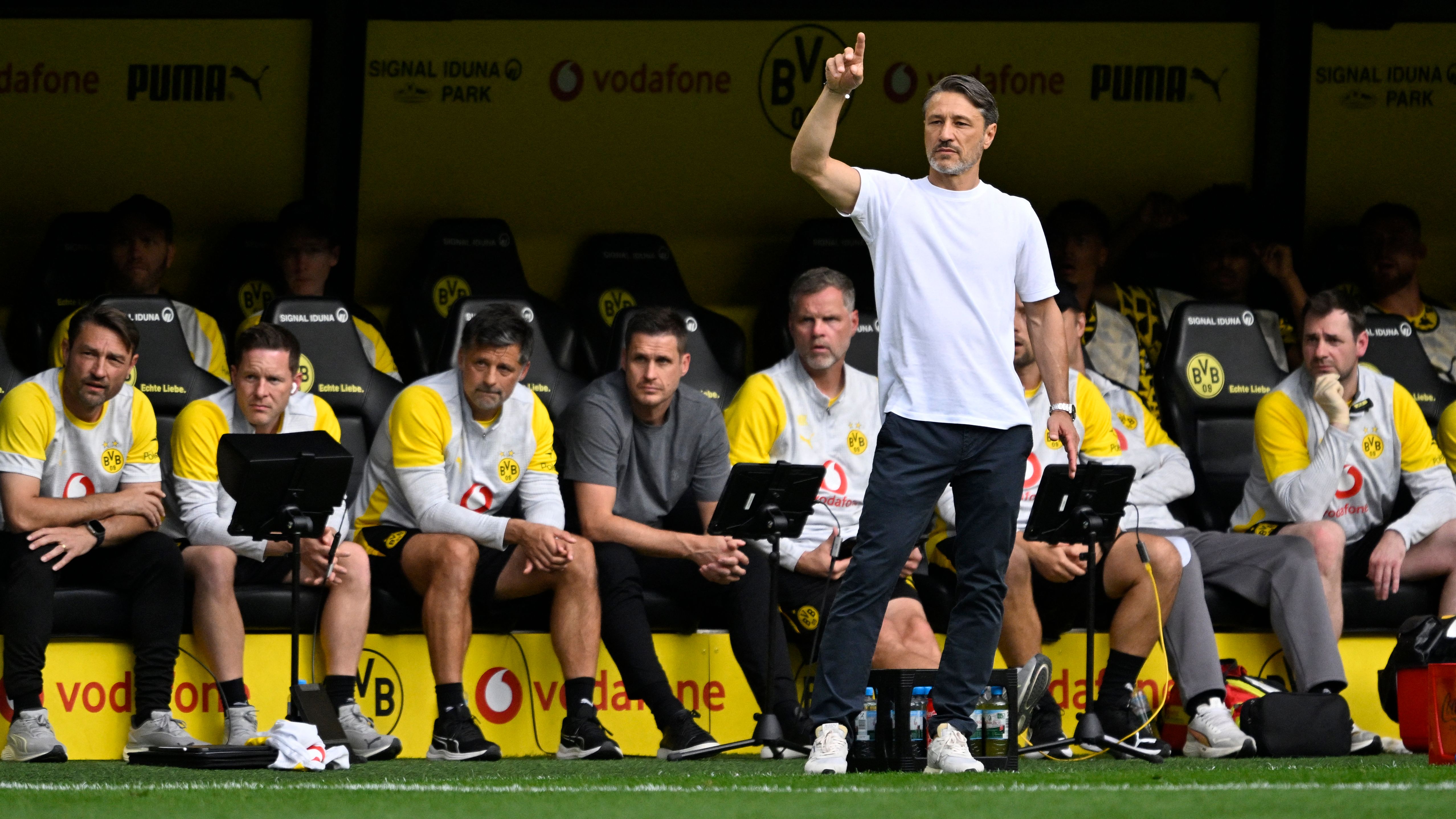 Karimi Adeyemi 'working backwards' for Borussia Dortmund as coach praises striker's fine form