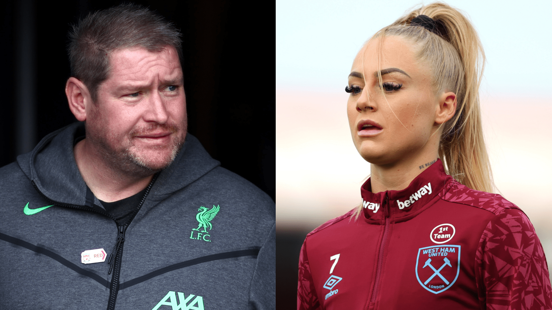 'The first person that believed in me' - Alisha Lehmann posts emotional tribute to Matt Beard following tragic death of ex-Liverpool & West Ham manager
