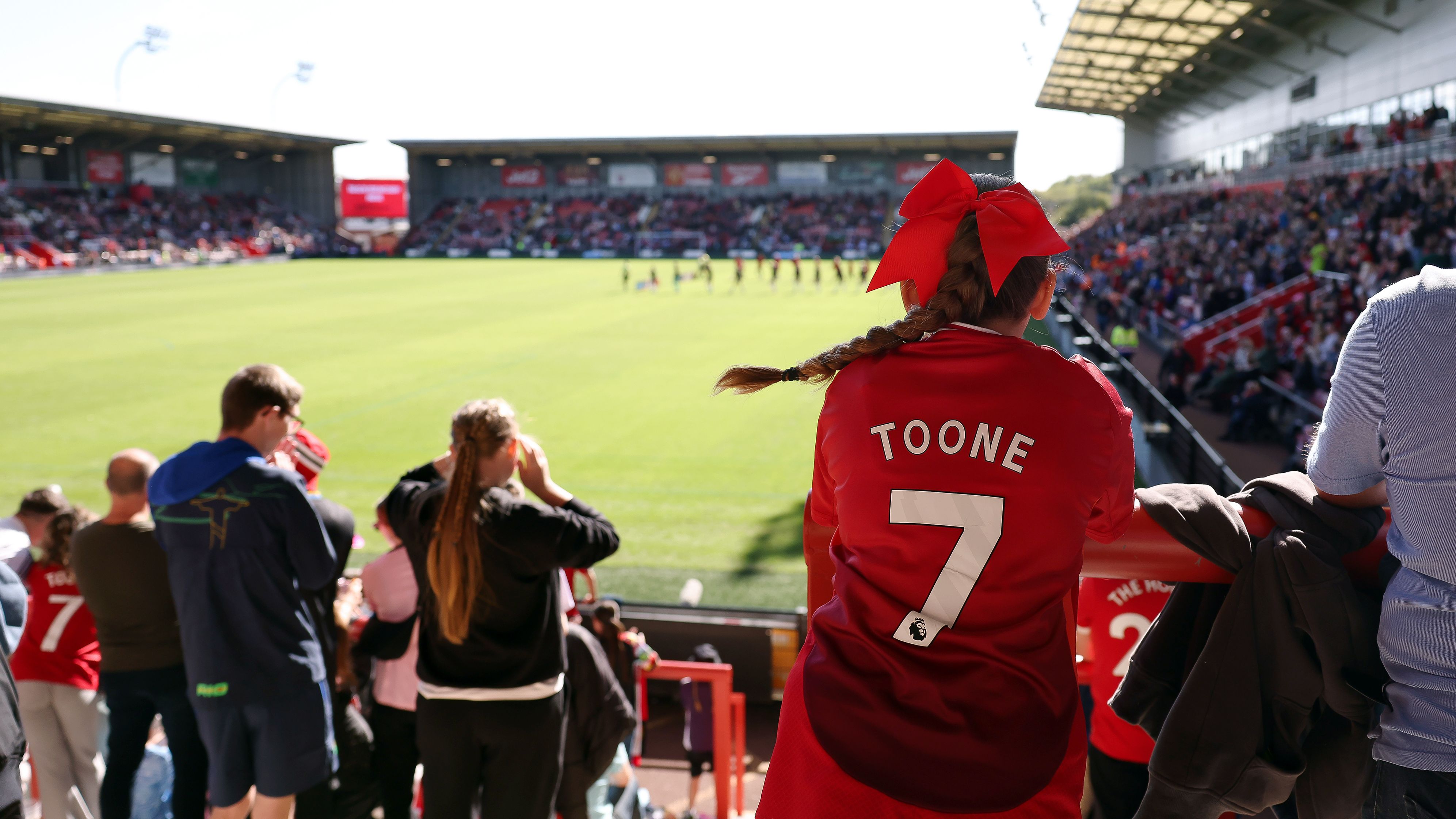 Man Utd set TWO attendance records in historic WSL encounter with Women's Champions League holders Arsenal