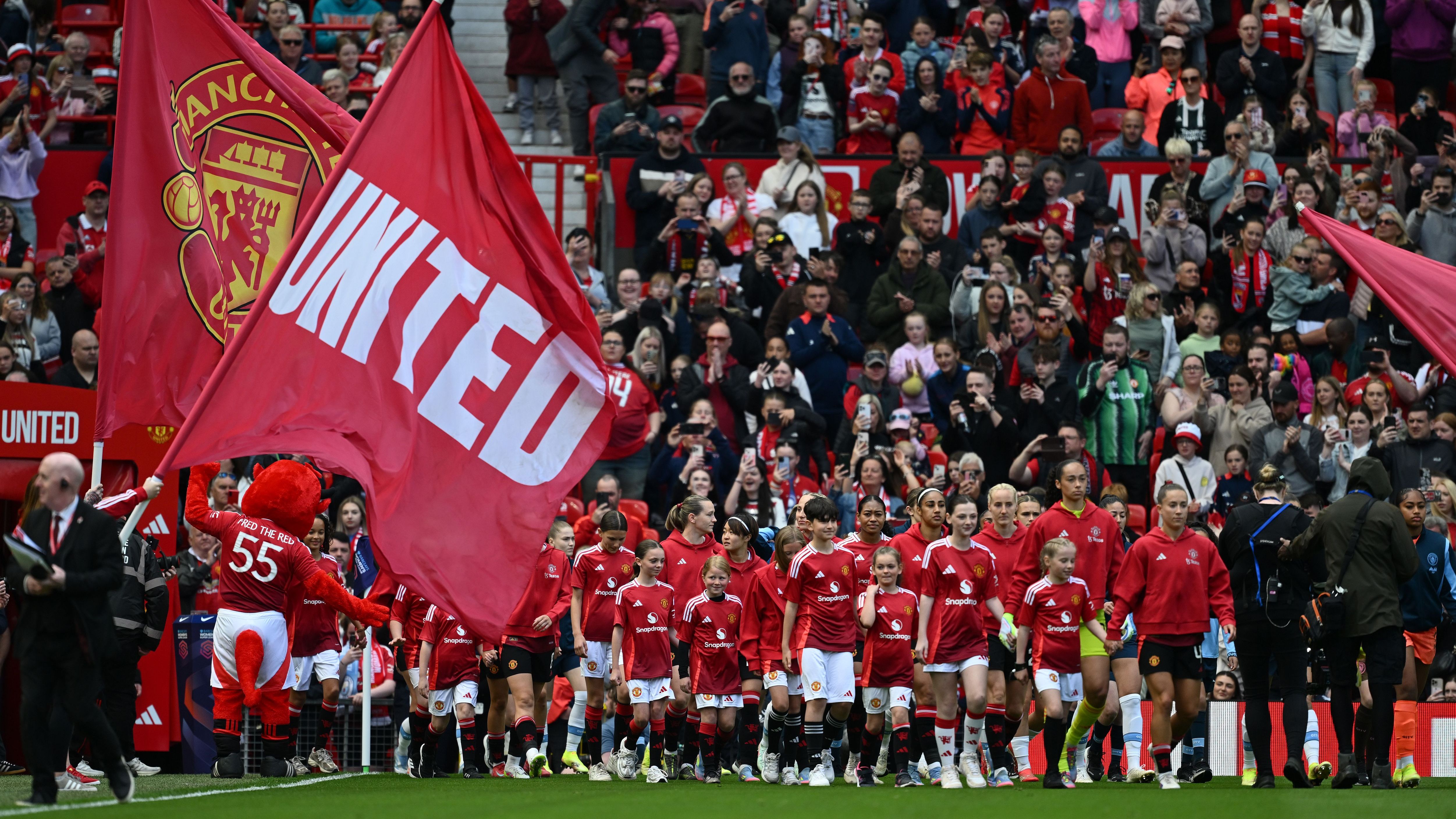 Man Utd set TWO attendance records in historic WSL encounter with Women's Champions League holders Arsenal