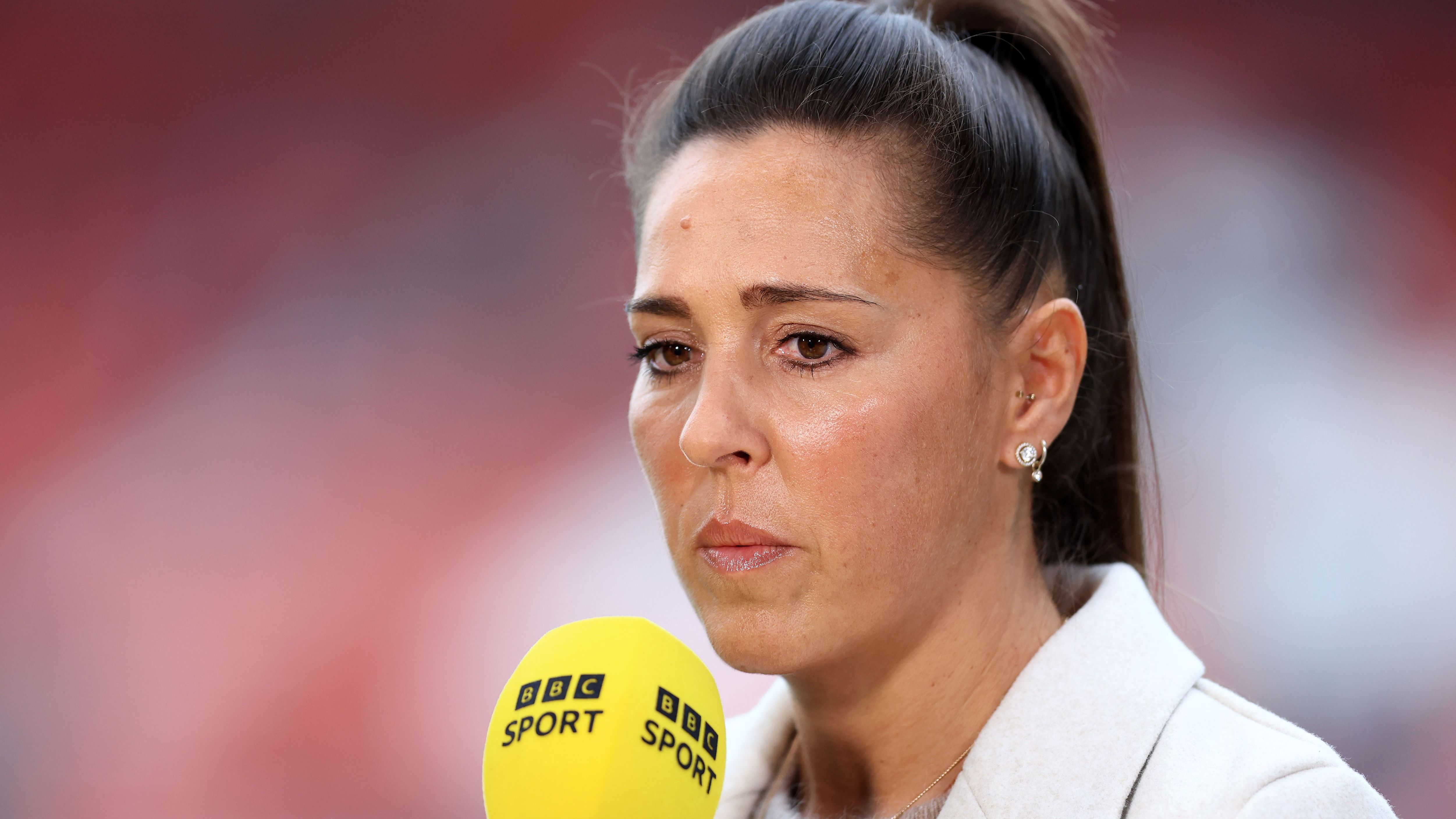VIDEO: Fara Williams breaks down in tears on live TV during emotional tribute to Matt Beard who 'will be missed'
