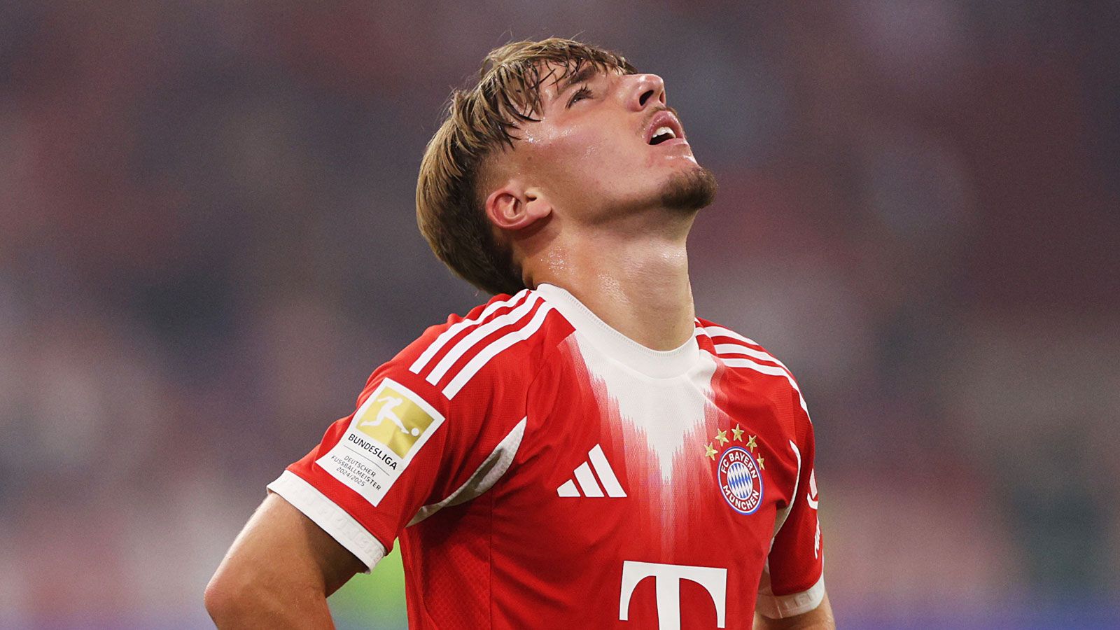 'They've been praising him to the skies for months!' - Bayern Munich wonderkid told he's 'still missing quite a bit' after underwhelming first Bundesliga start for Vincent Kompany's side