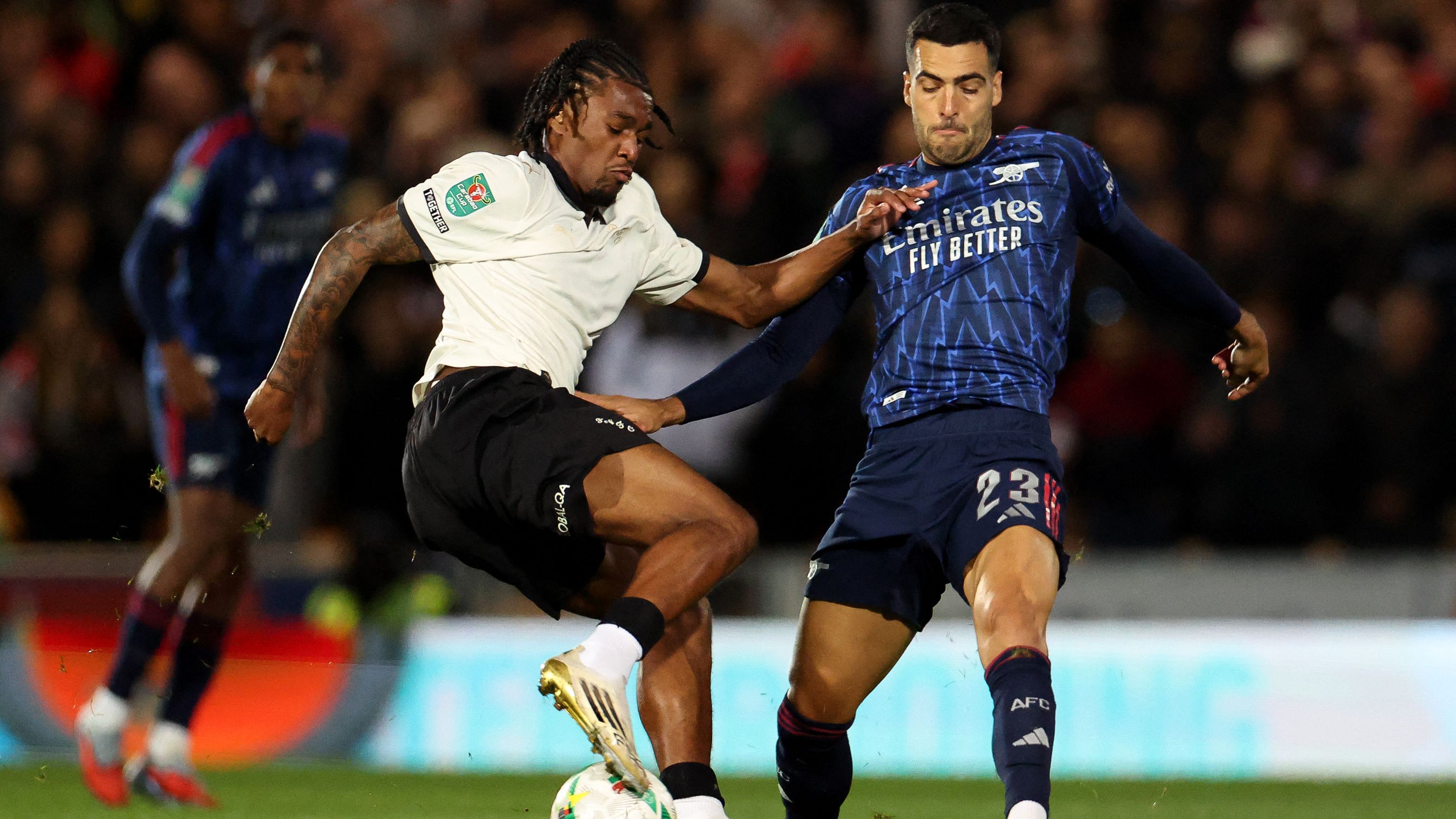 Arsenal player ratings vs Port Vale: Lift-off for Eberechi Eze! Arsenal star opens account and Leandro Trossard finishes off Port Vale as Gunners secure Carabao Cup win