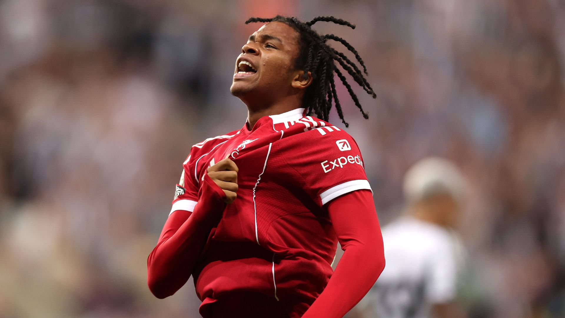 Rio Ngumoha cashes in! Liverpool star quadruples wages after breaking into Arne Slot's first-team
