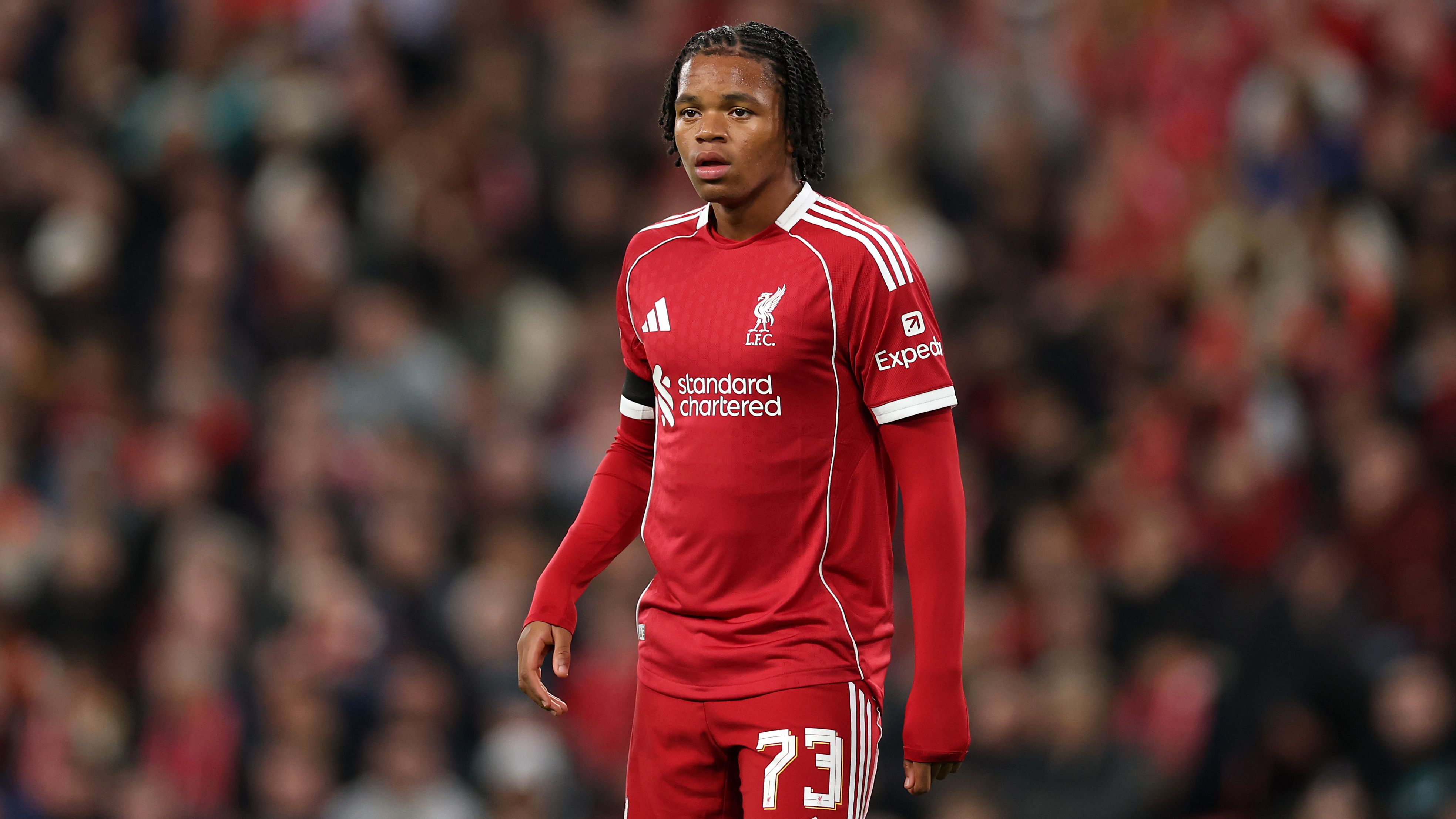 Rio Ngumoha cashes in! Liverpool star quadruples wages after breaking into Arne Slot's first-team