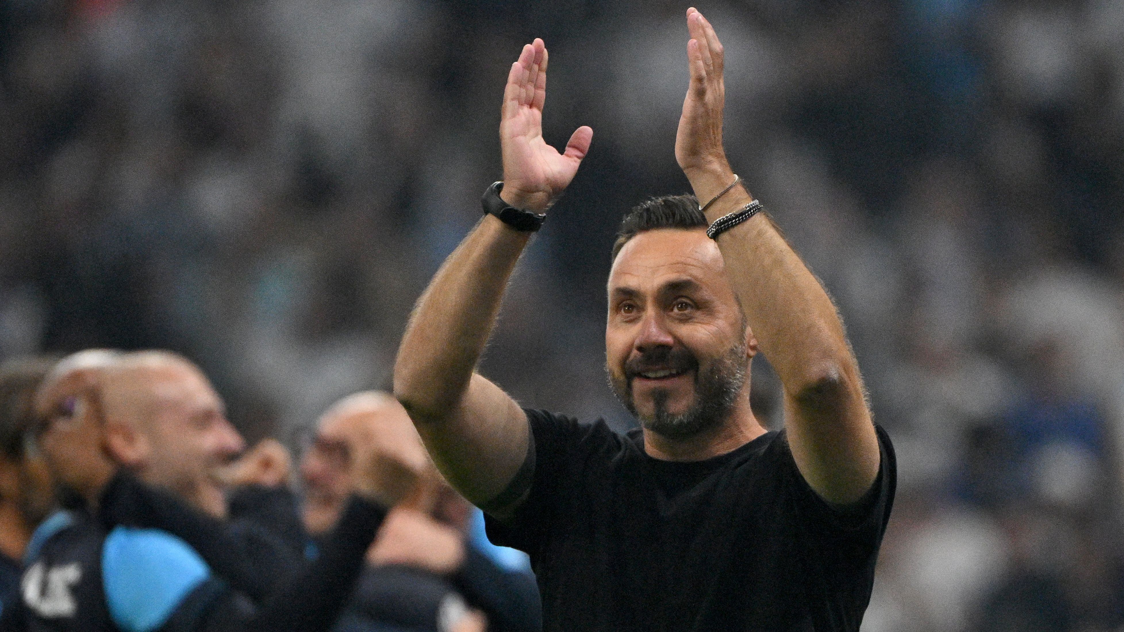 Roberto De Zerbi has 'something of Pep Guardiola' in him and is a 'beautiful and inspiring' coach as sporting director reveals 2am talks with Marseille boss
