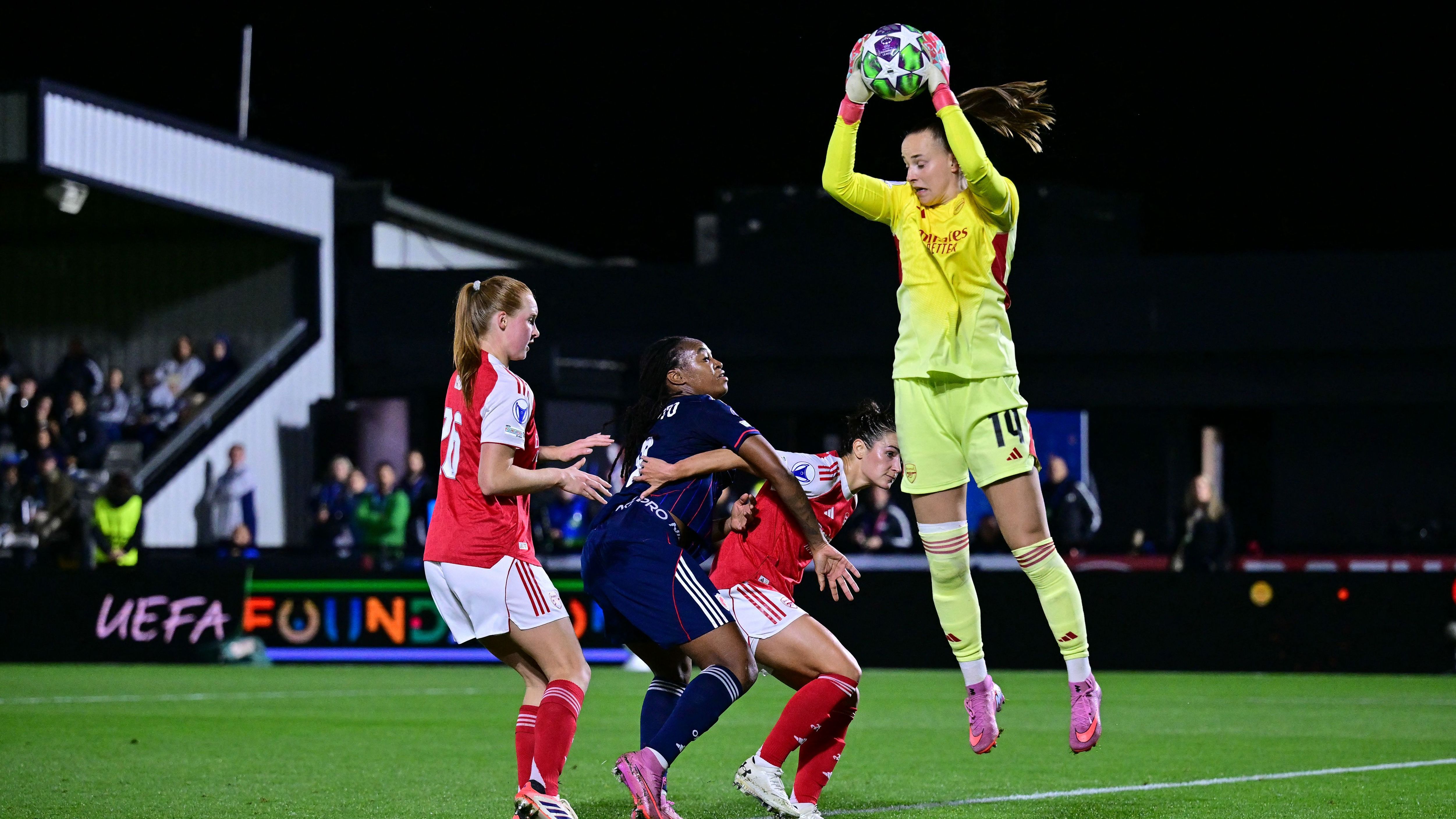 Arsenal women's player ratings vs Lyon: Alessia Russo's opener counts for nothing! Gunners fail to capitalise on fast start as Champions League title defence begins with defeat and winless run goes on