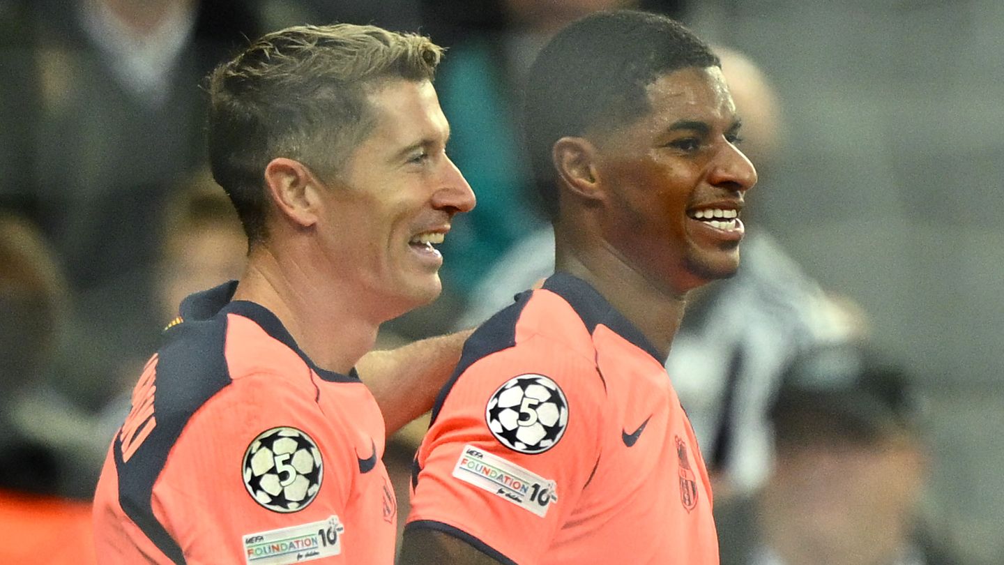 Marcus Rashford backed to take Robert Lewandowski job at Barcelona as Gary Lineker makes 'probably their best player' claim