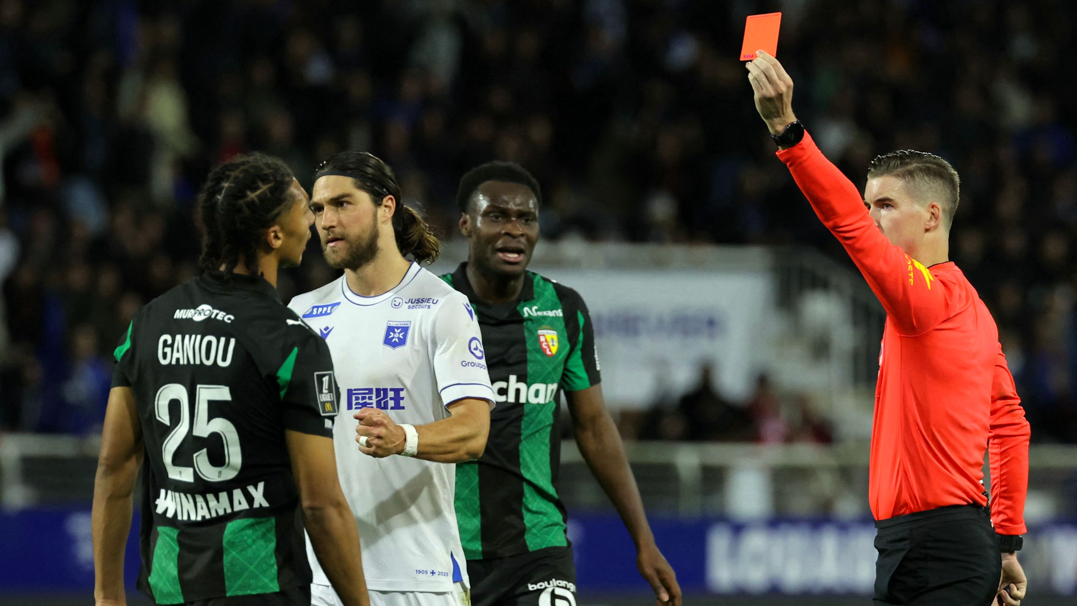 Man City send scouts to run rule over Ligue 1 clash between RC Lens and AJ Auxerre with four players on their shortlist