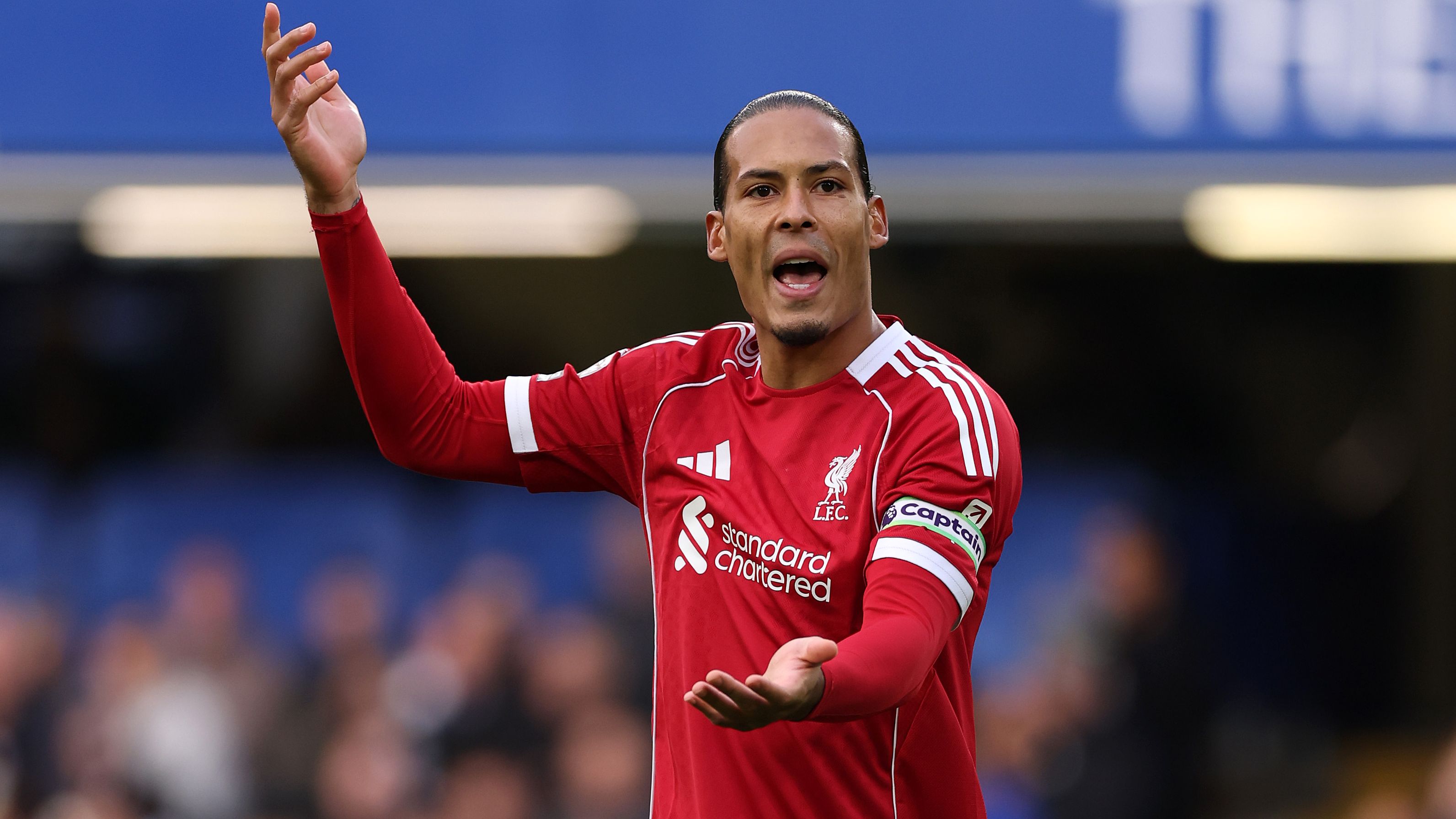 ‘Polite question' - What Virgil van Dijk said to Anthony Taylor after seeing Estevao snatch dramatic Premier League win for Chelsea over Liverpool at Stamford Bridge