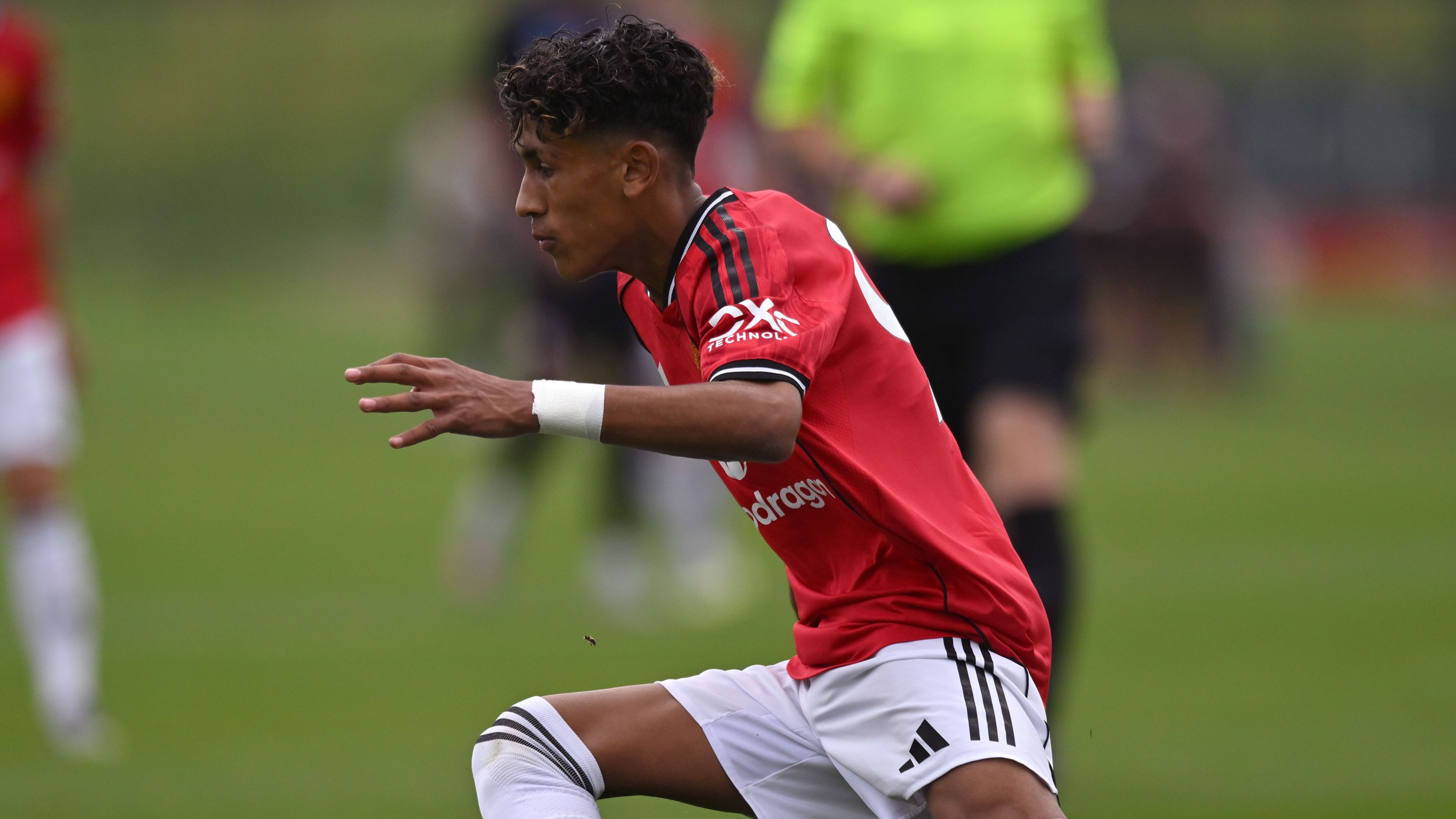 ‘Kid Messi' JJ Gabriel ‘offered a box at the new Old Trafford' as Man Utd do all they can to prevent teenage wonderkid from being poached by a European rival
