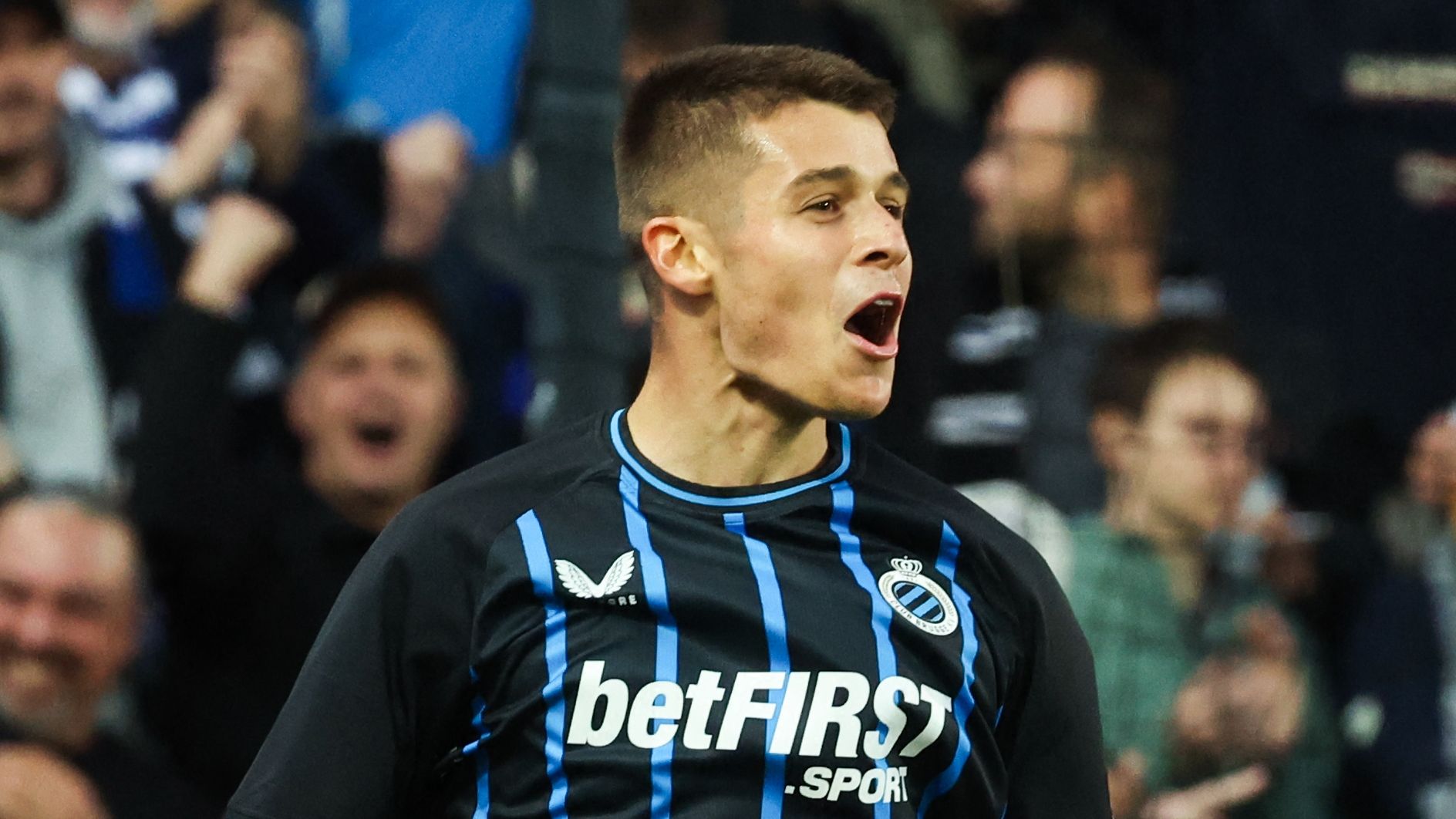 'I dream of wearing the AC Milan shirt' - Club Brugge star reveals transfer wish with young striker looking to follow Ardon Jashari's path to San Siro