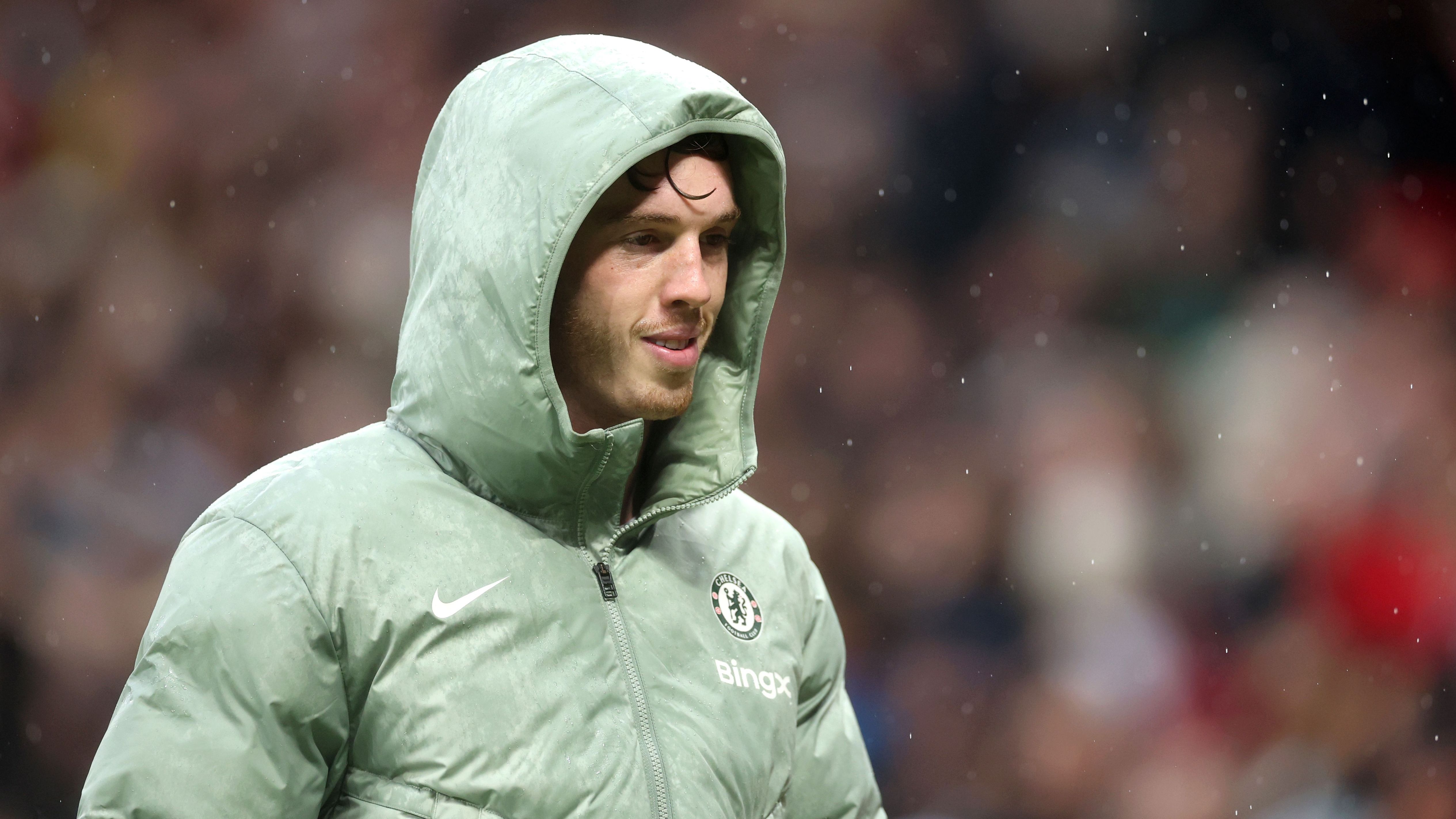 Cole Palmer supports the kids! Injured Chelsea star spotted at UEFA Youth League clash and nearly encroaches onto pitch