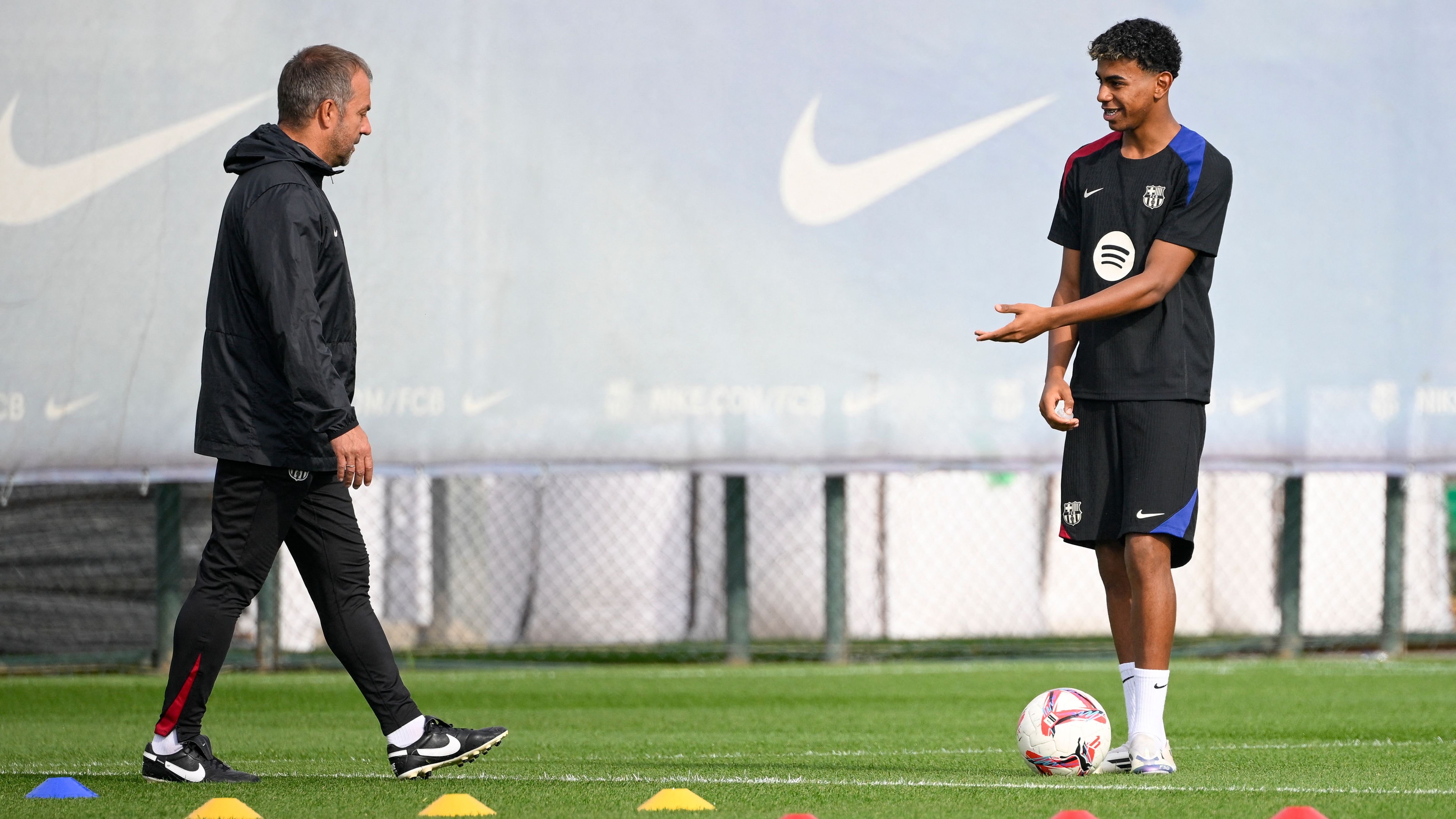 Lamine Yamal warned 'talent isn't enough' to reach the next level as Hansi Flick plays down 'super' hype about Barcelona winger