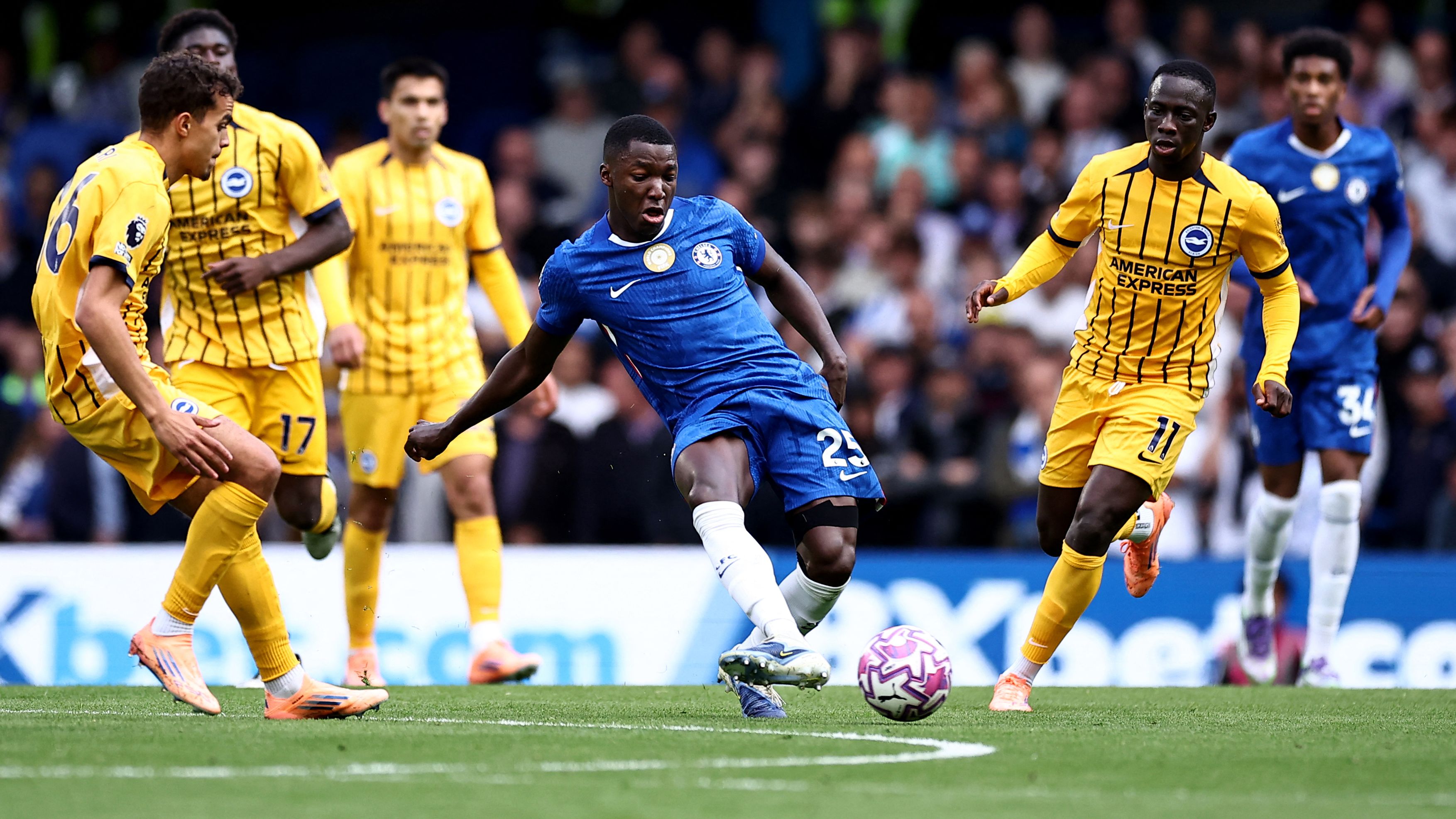 Chelsea player ratings vs Brighton: ANOTHER red card fiasco! Trevoh Chalobah's moment of madness & Malo Gusto's catastrophic cameo sees hopeless Blues throw it all away