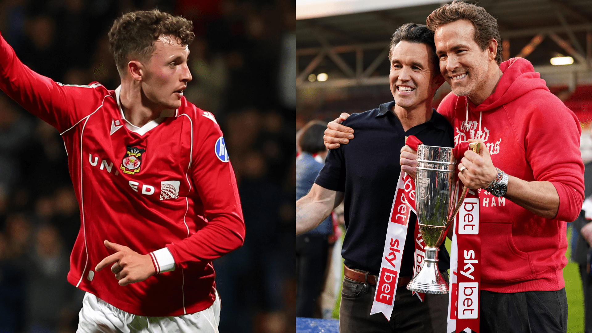 'The main reason I came' - Wrexham's record signing reveals ambitions after scoring first goal for Ryan Reynolds and Rob McElhenney's side