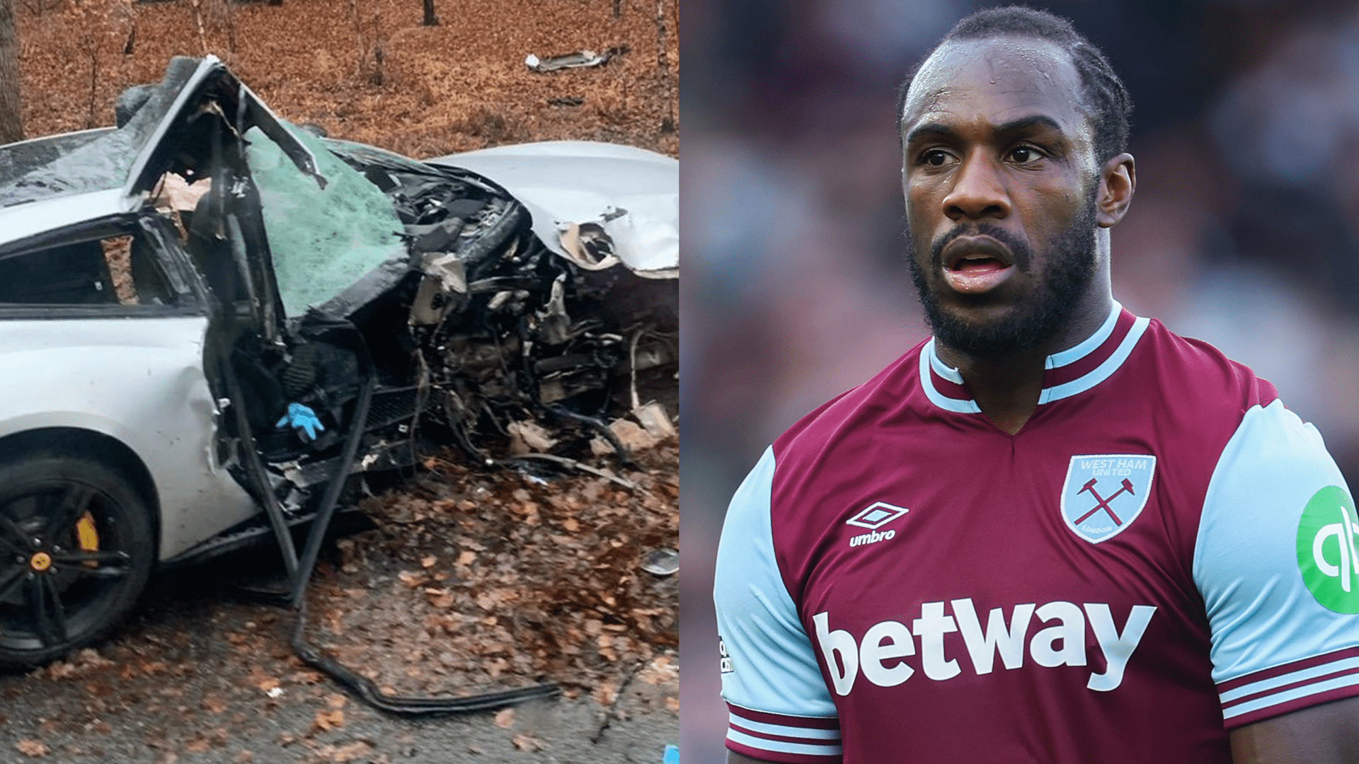 Michael Antonio training at Premier League club after release from West Ham as striker continues to battle back from horror car crash