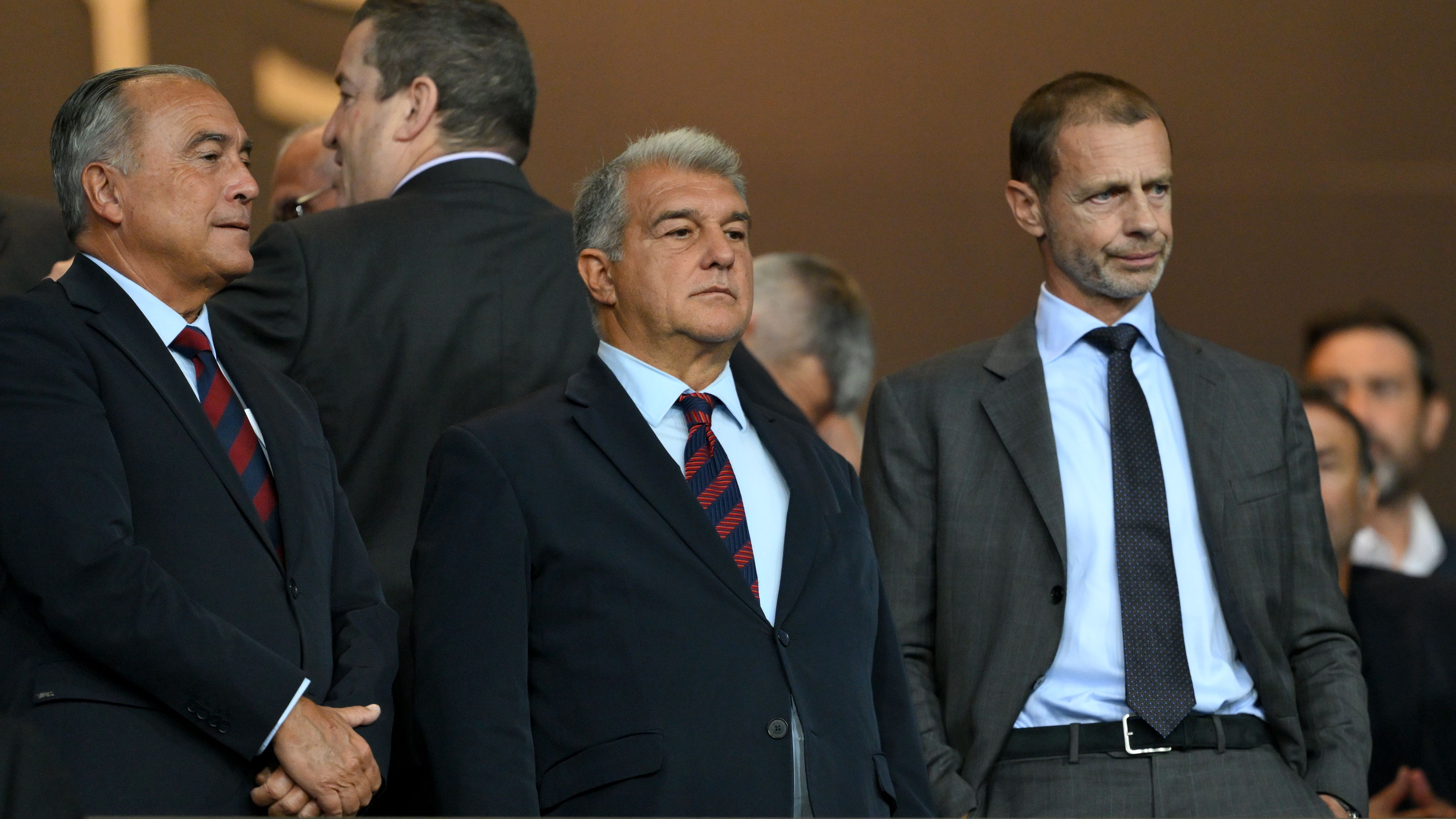 Barcelona looking to 'build bridges' with UEFA and PSG president Nasser Al-Khelaifi after abandoning controversial Super League project