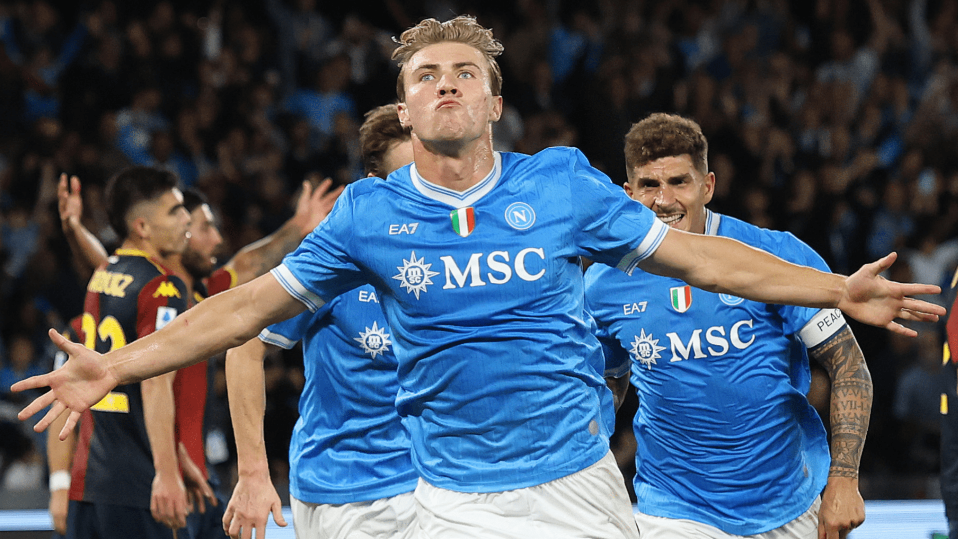 VIDEO: Rasmus Hojlund's at it again! Man Utd outcast bags late winning goal to continue flying start at Napoli & make mockery of Old Trafford struggles as Antonio Conte suggests Red Devils will regret decision to let striker leave