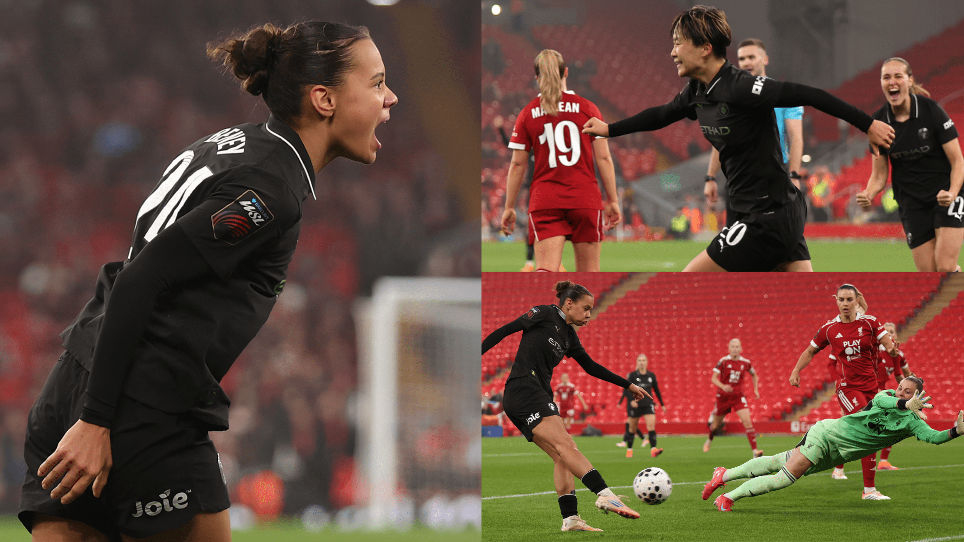 Man City women's player ratings vs Liverpool: Aoba Fujino's late heroics sees winning run continue as Iman Beney stars again