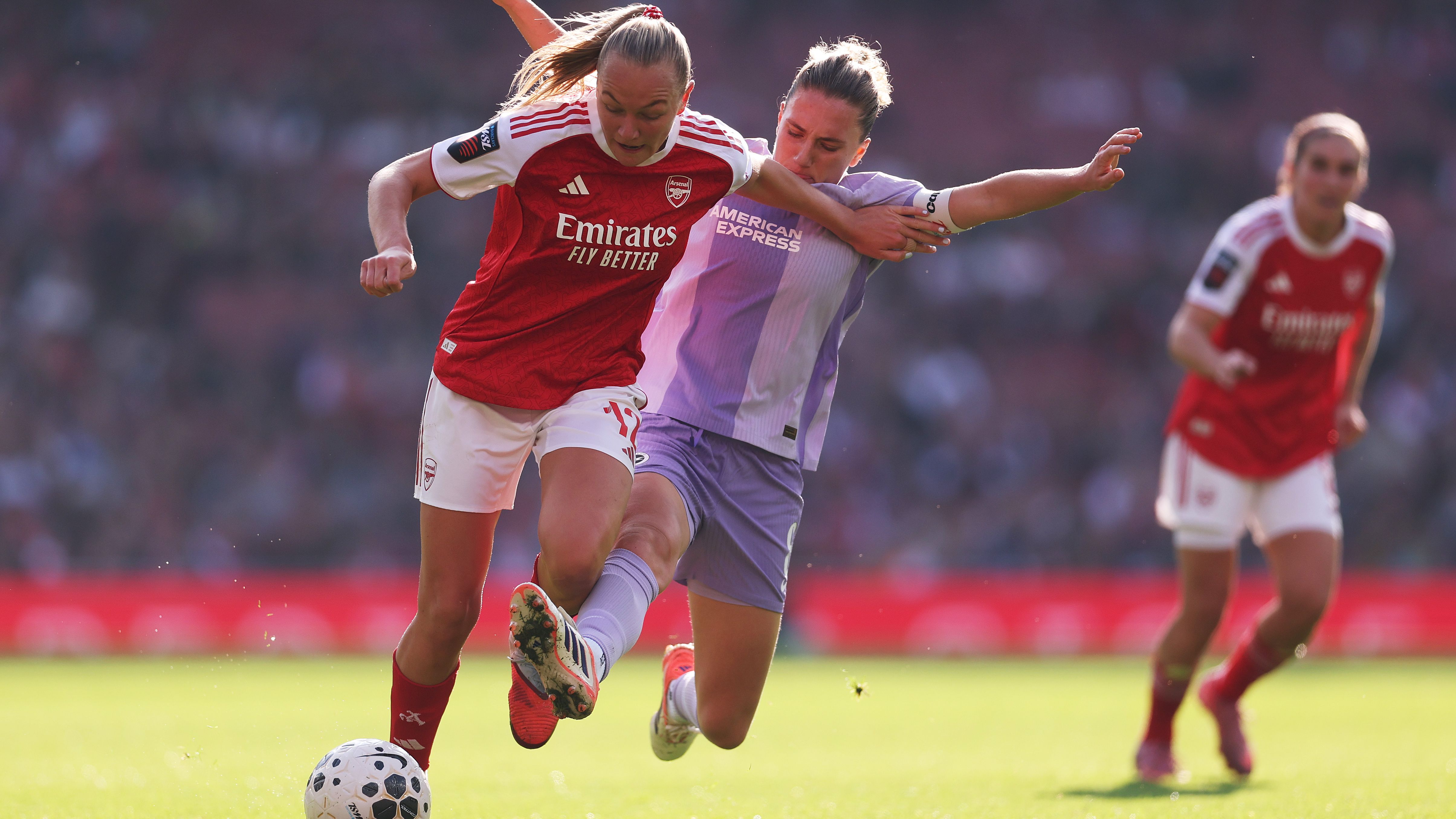 Arsenal women's player ratings vs Brighton: The winless run ends! Gunners get vital WSL victory but have Daphne van Domselaar to thank after another sluggish attacking performance