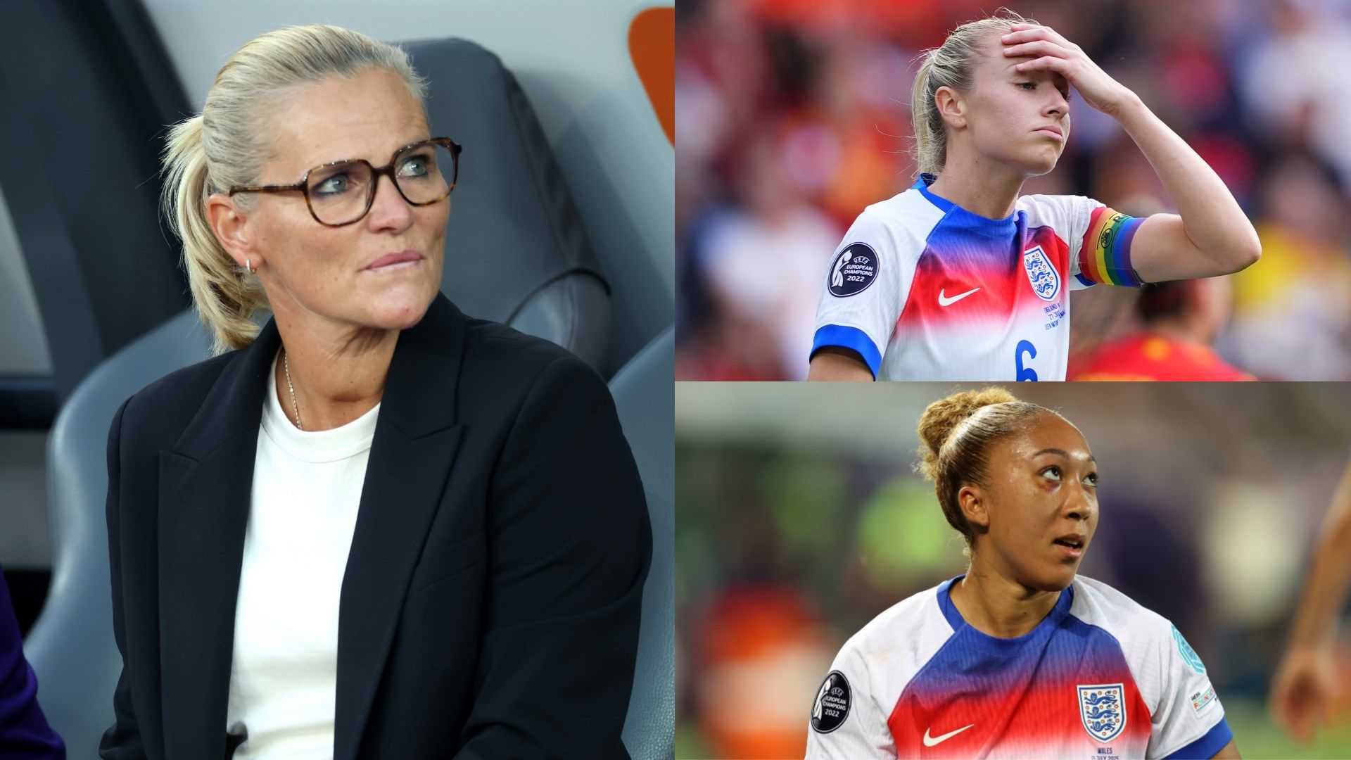 Lionesses without Leah Williamson, Millie Bright, Lauren James & Lauren Hemp as Sarina Wiegman calls three new faces into England squad for October friendlies against Brazil & Australia