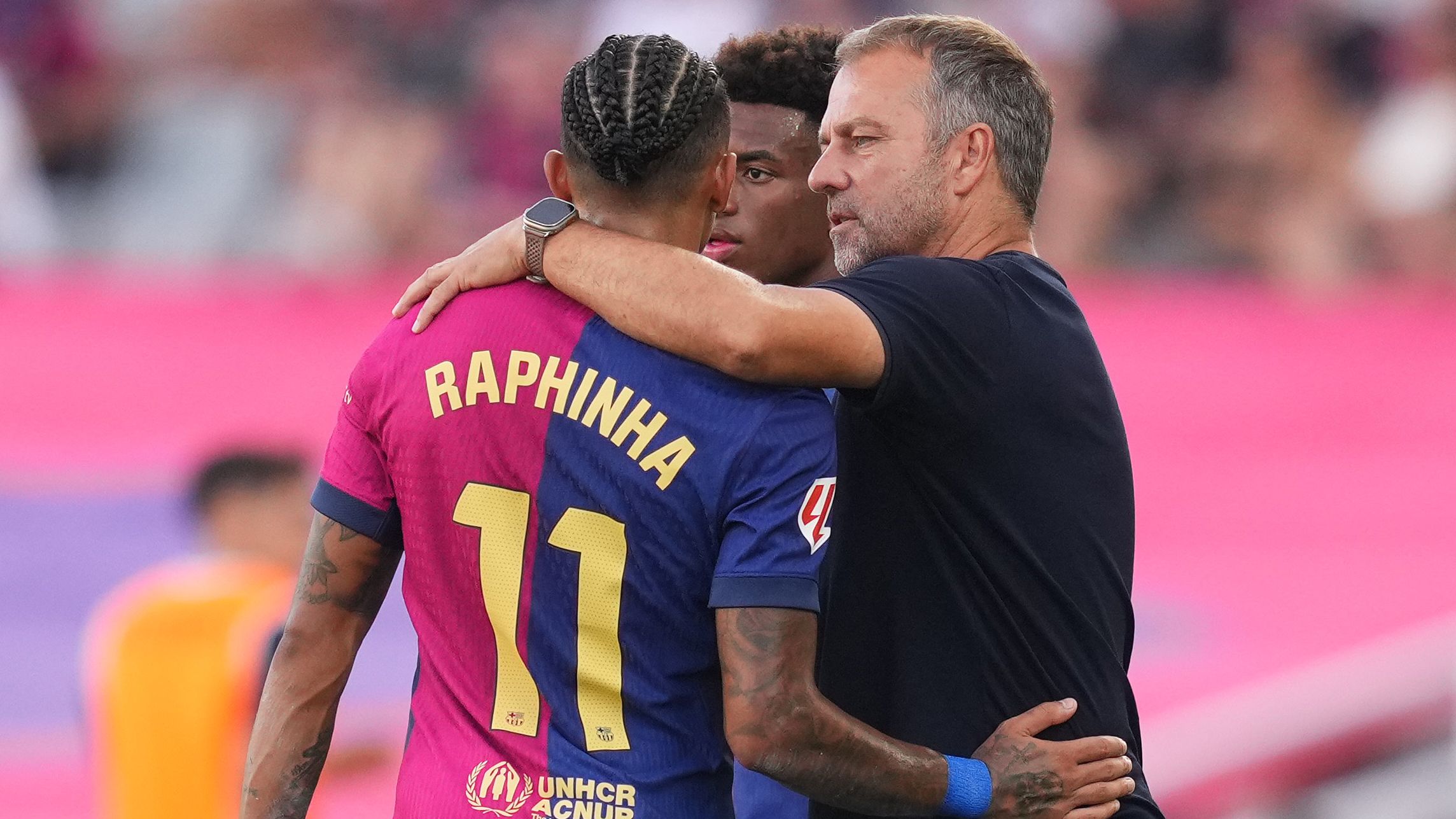Hansi Flick 'particularly sad about Raphinha injury' over Robert Lewandowski and Ferran Torres concerns as fitness issues pile up ahead of Clasico clash
