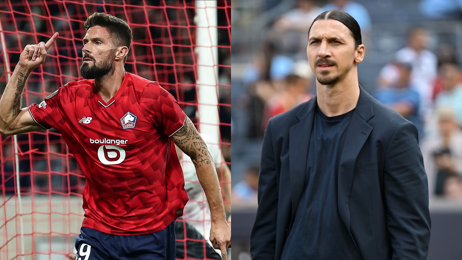 Olivier Giroud following Zlatan Ibrahimovic's advice as veteran striker reveals he rejected ex-Arsenal team-mate's offer to join Ligue 1 rivals ahead of Lille move