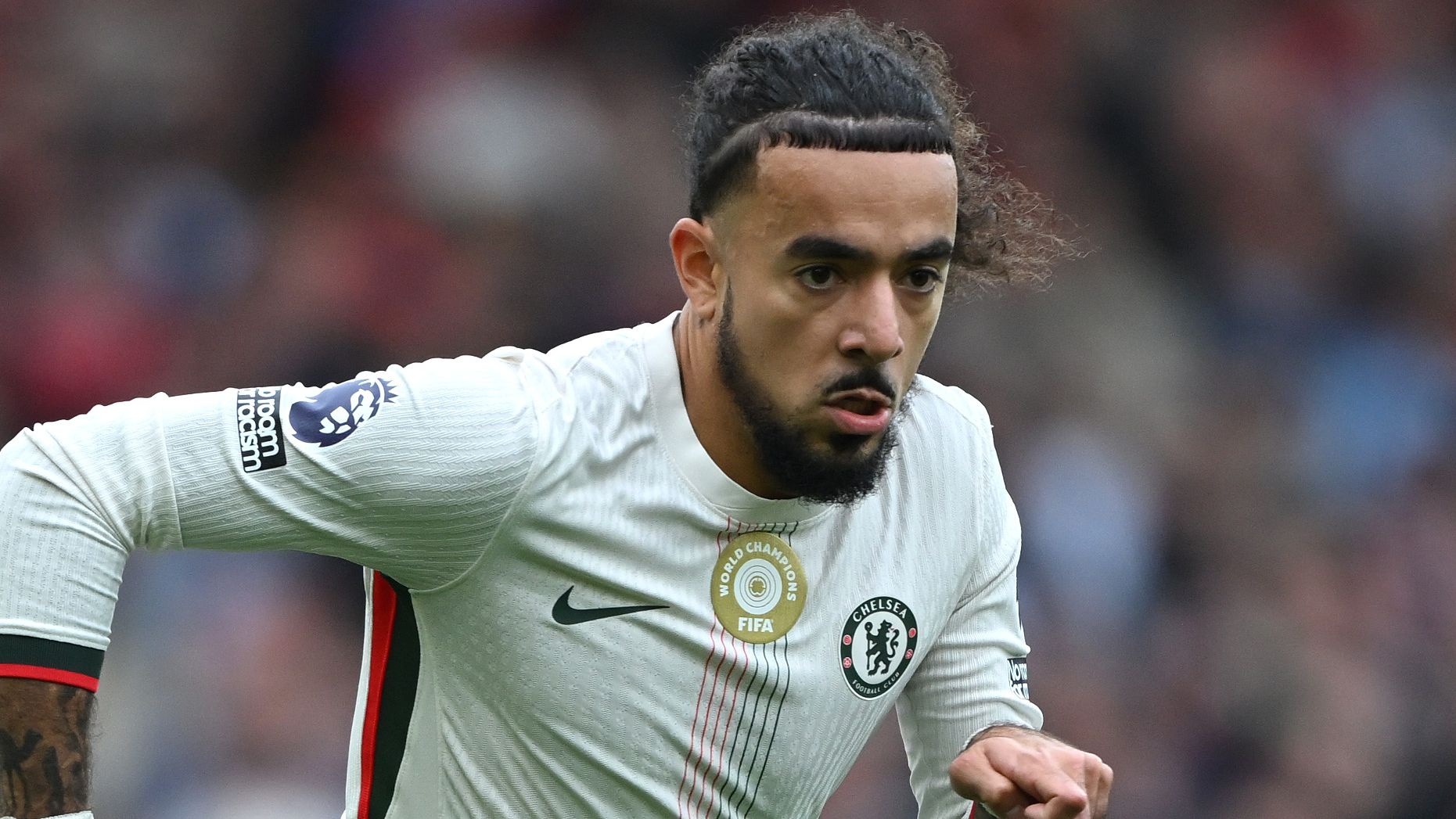 Enzo Maresca reveals why he's 'not worried' about Chelsea red cards after Malo Gusto is sent off against Nottingham Forest