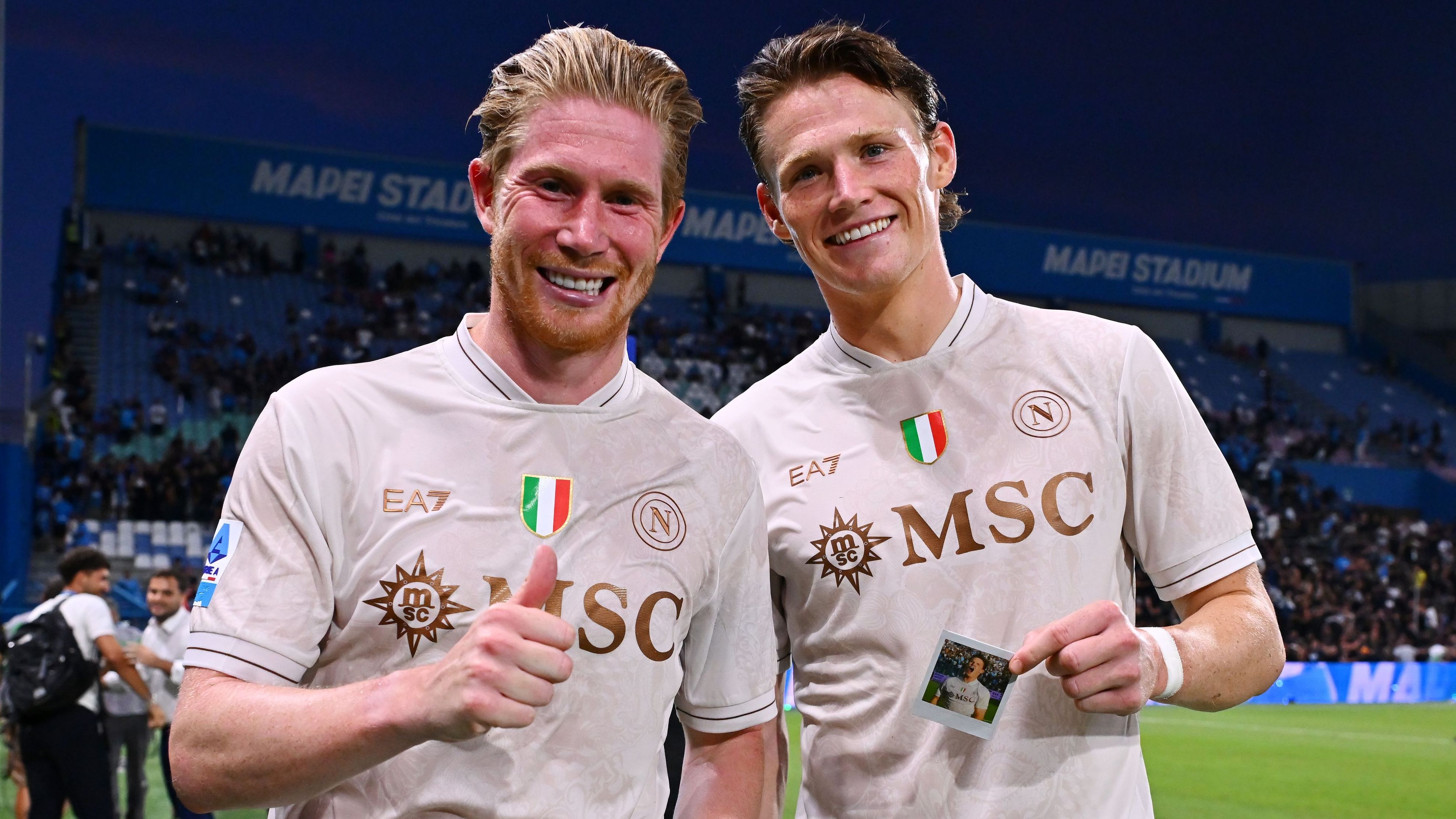 Napoli 'absorbing the masters' teachings' in Champions League but Antonio Conte hopes to 'surpass' European giants after 'carving out role' for Kevin De Bruyne