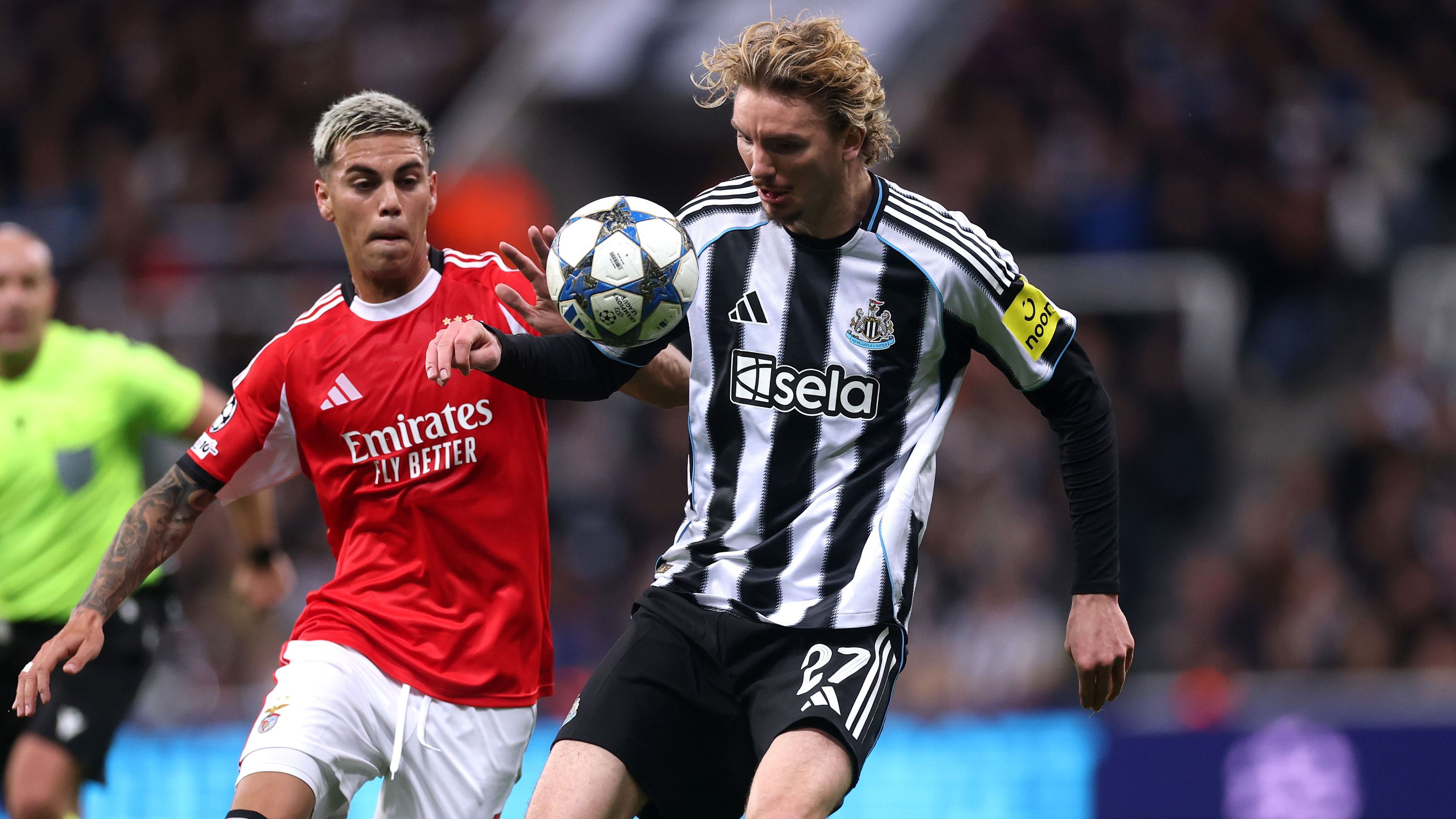 Newcastle player ratings vs Benfica: Anthony Gordon loves the Champions League! England winger keeps up fine European form as Magpies make Jose Mourinho miserable