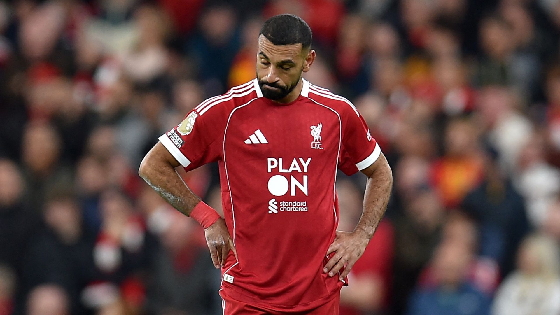 Mohamed Salah DROPPED for Liverpool's clash with Frankfurt as Arne Slot takes action after Man Utd defeat