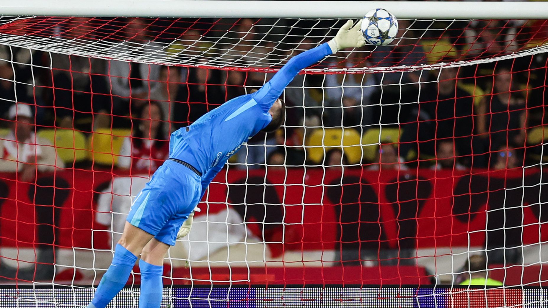 'Exceptional' Guglielmo Vicario joins elite club after bailing Tottenham out in Champions League draw as Monaco boss accuses goalkeeper of time wasting