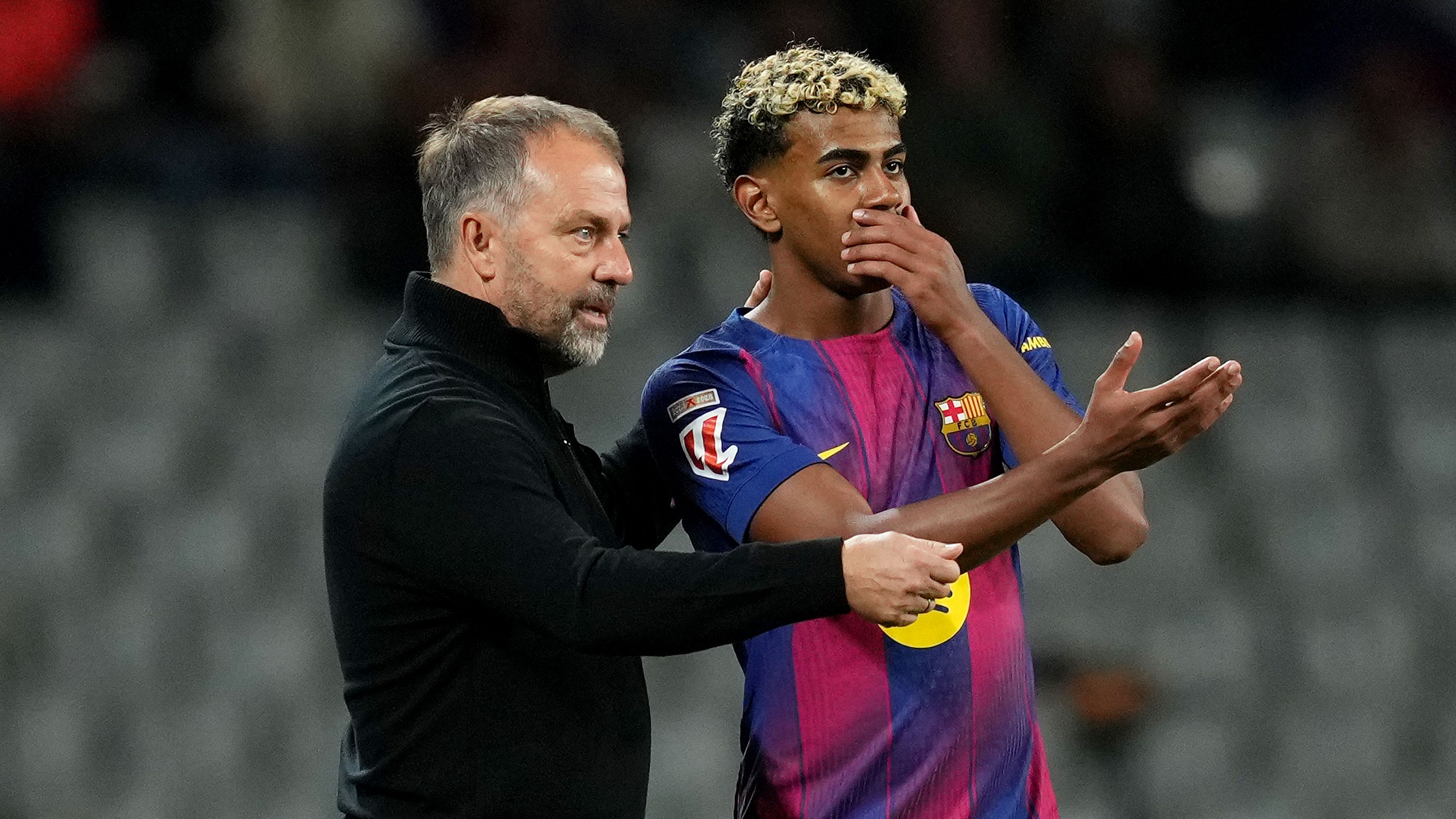 'He cares about me' - Elche star reveals conversation with Hansi Flick after Barcelona defeat and lifts lid on relationship with 'friend' Lamine Yamal