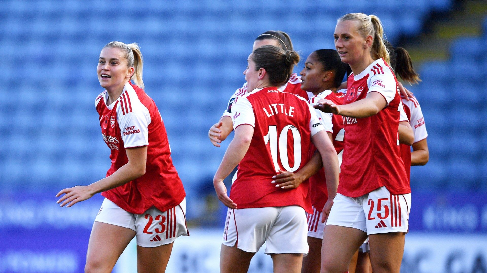 Arsenal women's player ratings vs Leicester: That's more like it! Beth Mead and Alessia Russo shine as much-improved Gunners enjoy convincing WSL win